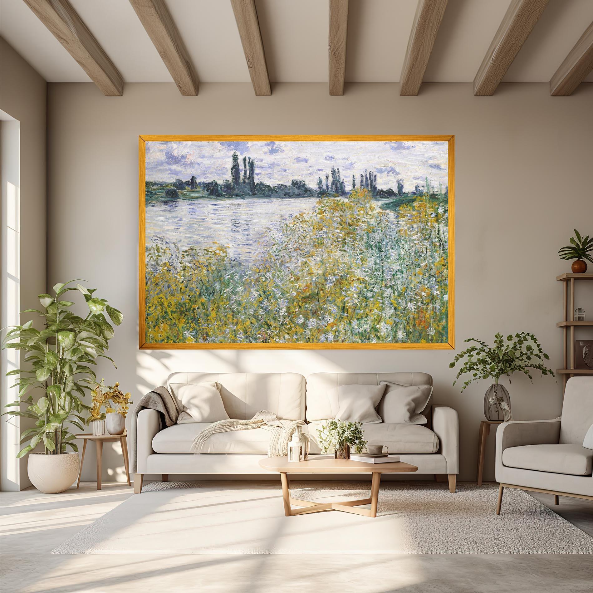 Tablou Canvas Near Vetheuil mockup 6