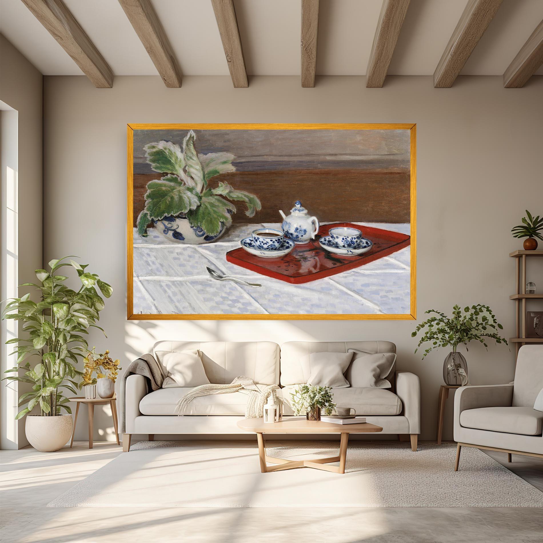 Tablou Canvas Tea Service mockup 6