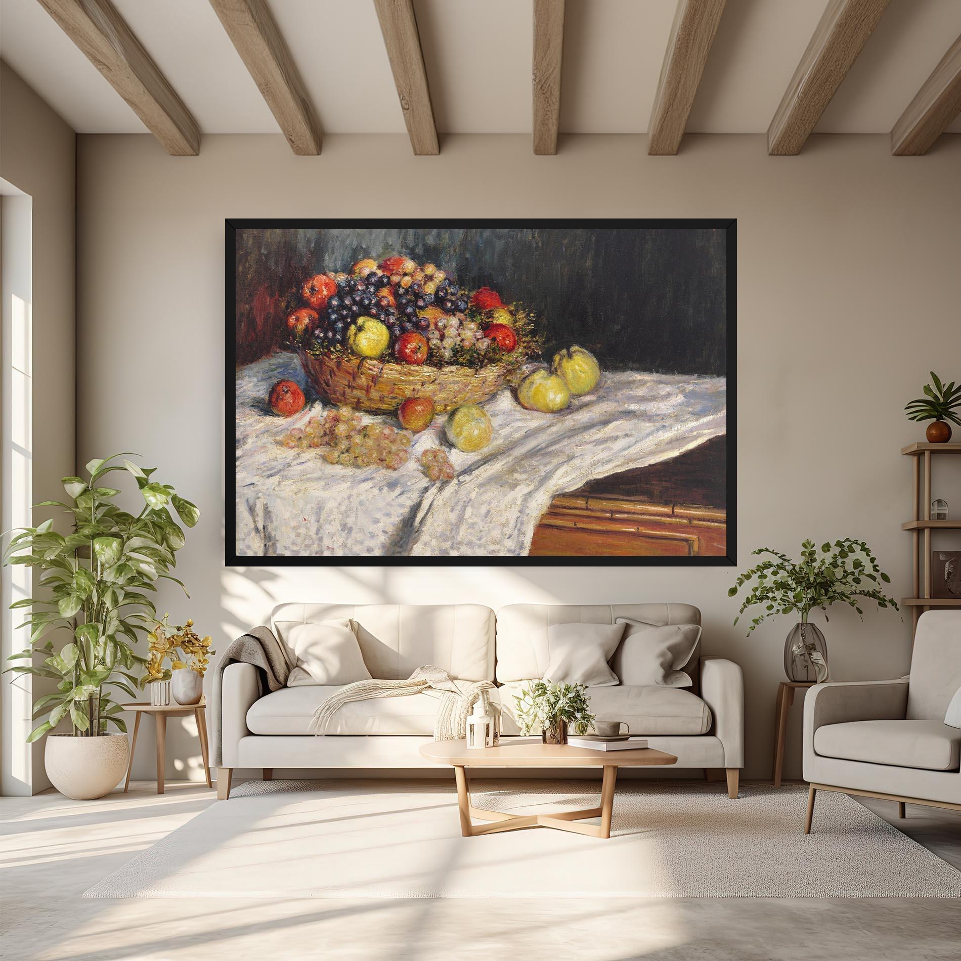 Tablou Canvas Apples And Grapes mockup 6