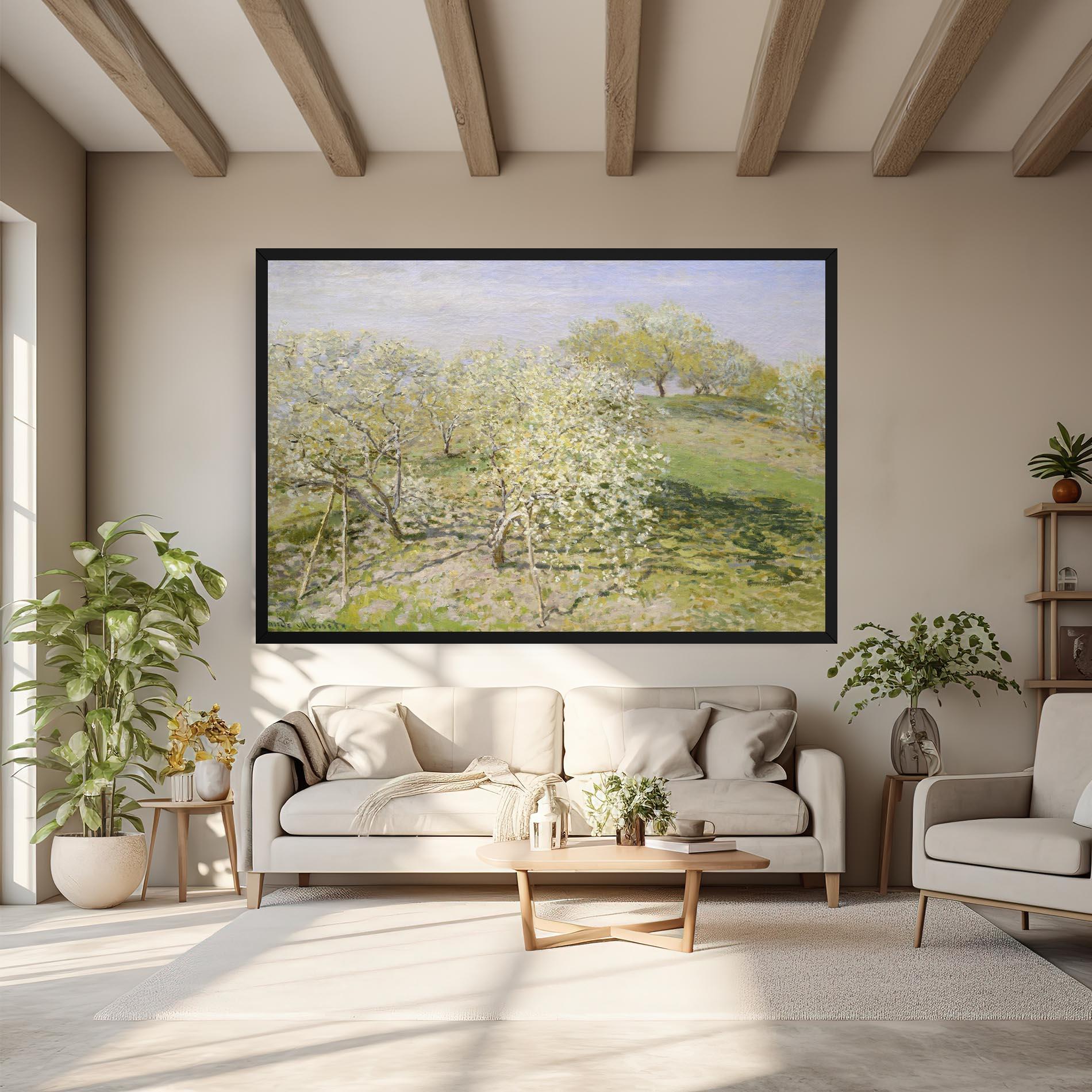 Tablou Canvas Fruit Trees In Bloom mockup 6