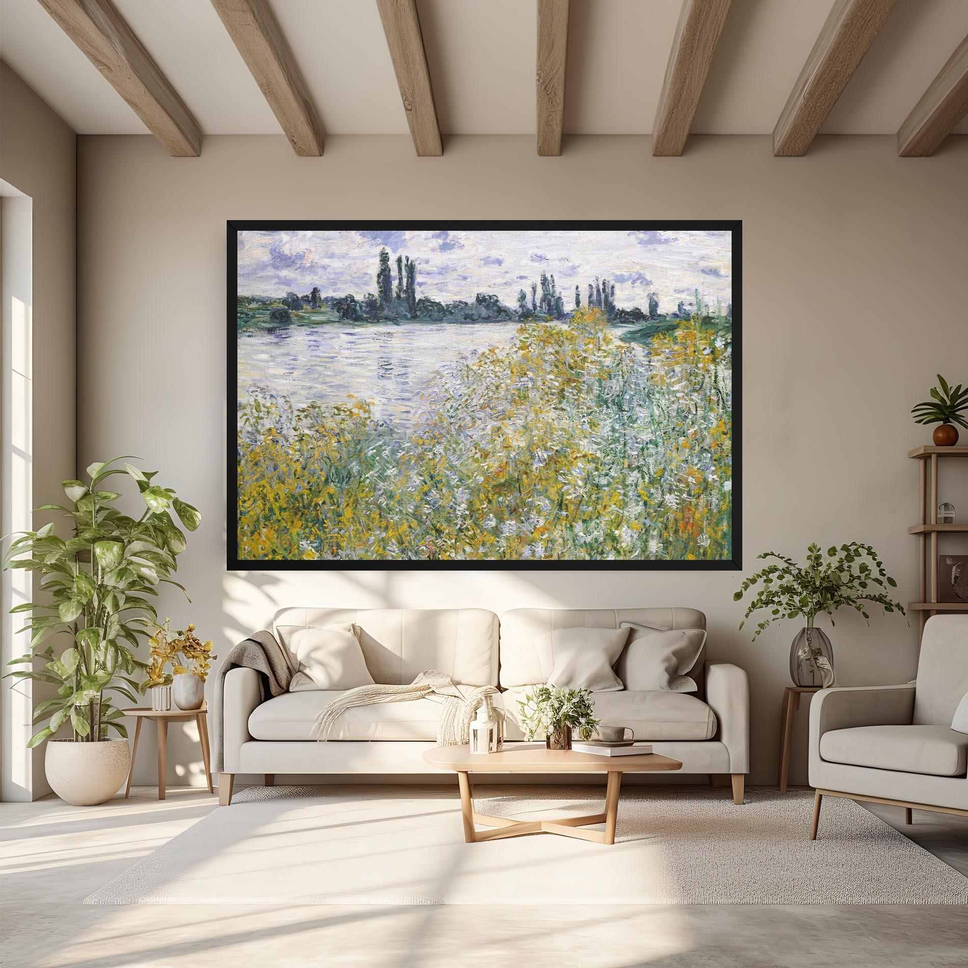 Tablou Canvas Near Vetheuil mockup 6