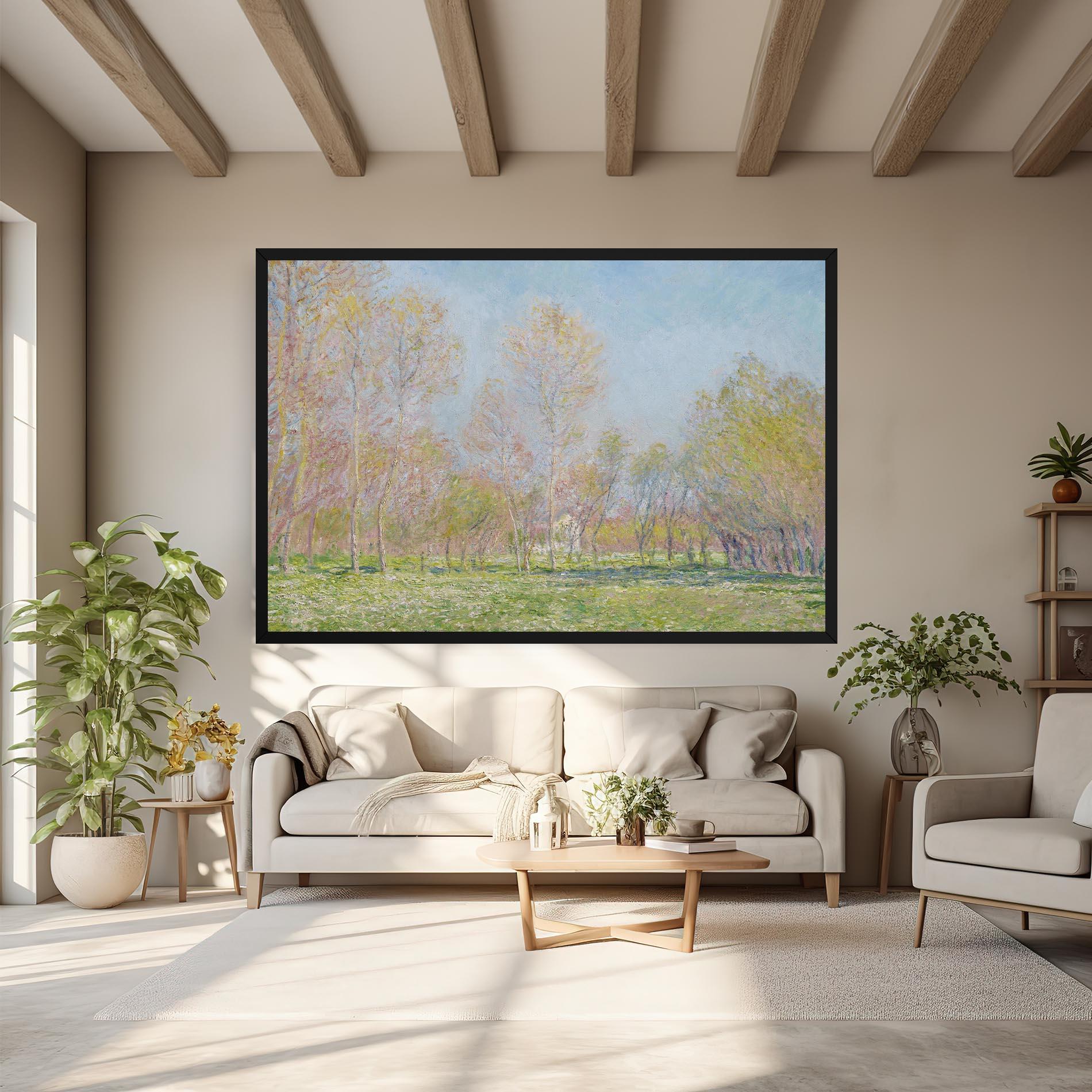 Tablou Canvas Spring In Giverny mockup 6