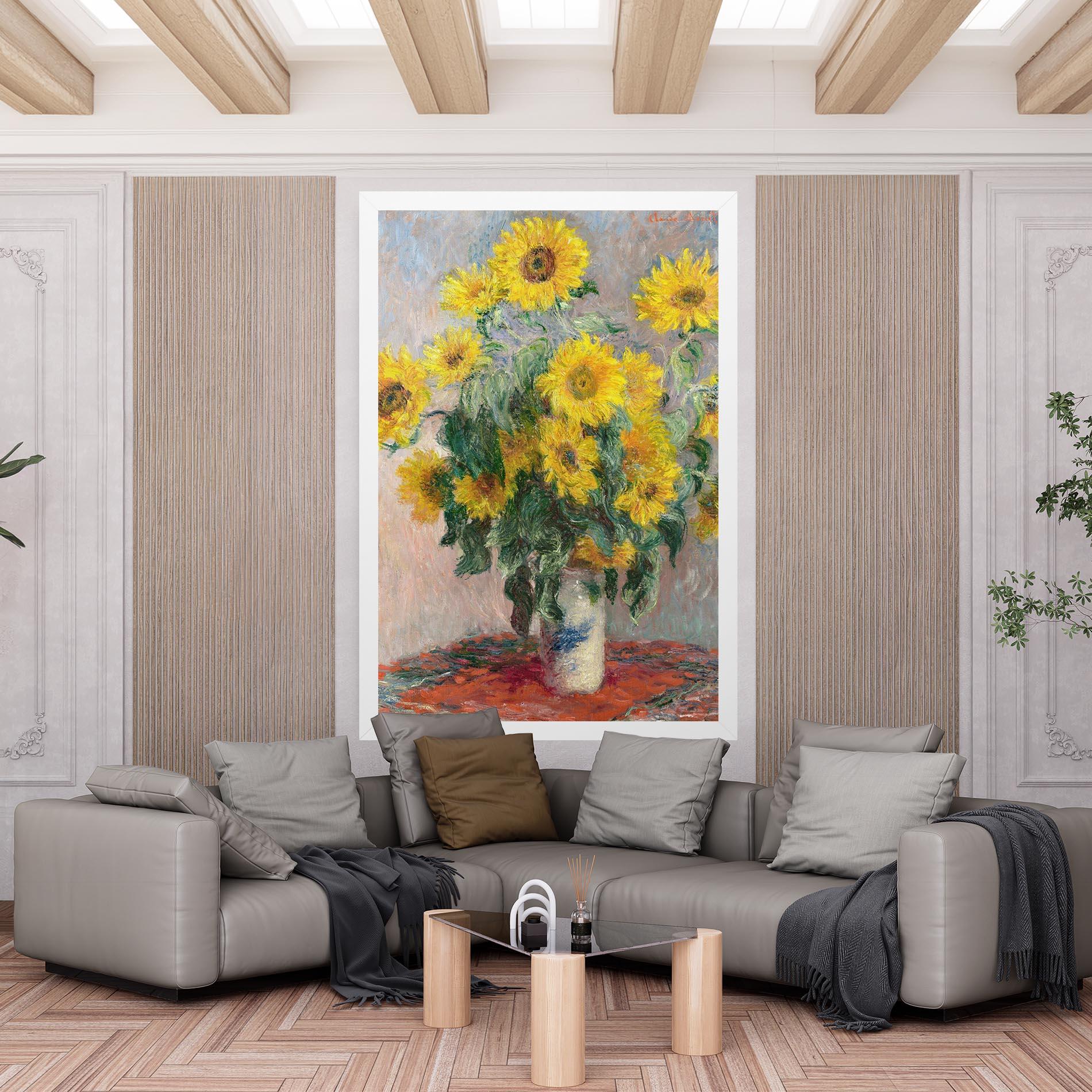 Tablou Canvas Bouquet Of Sunflowers 1881 mockup 6