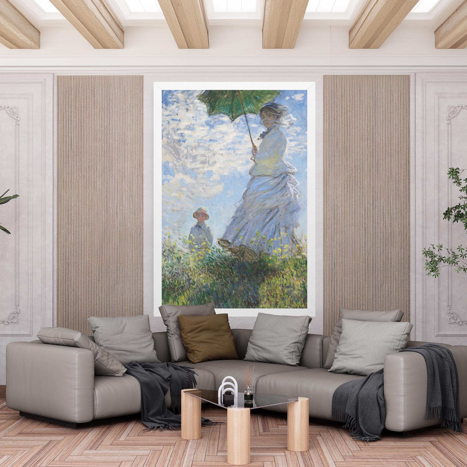 Tablou Canvas Parasol Painting mockup 6