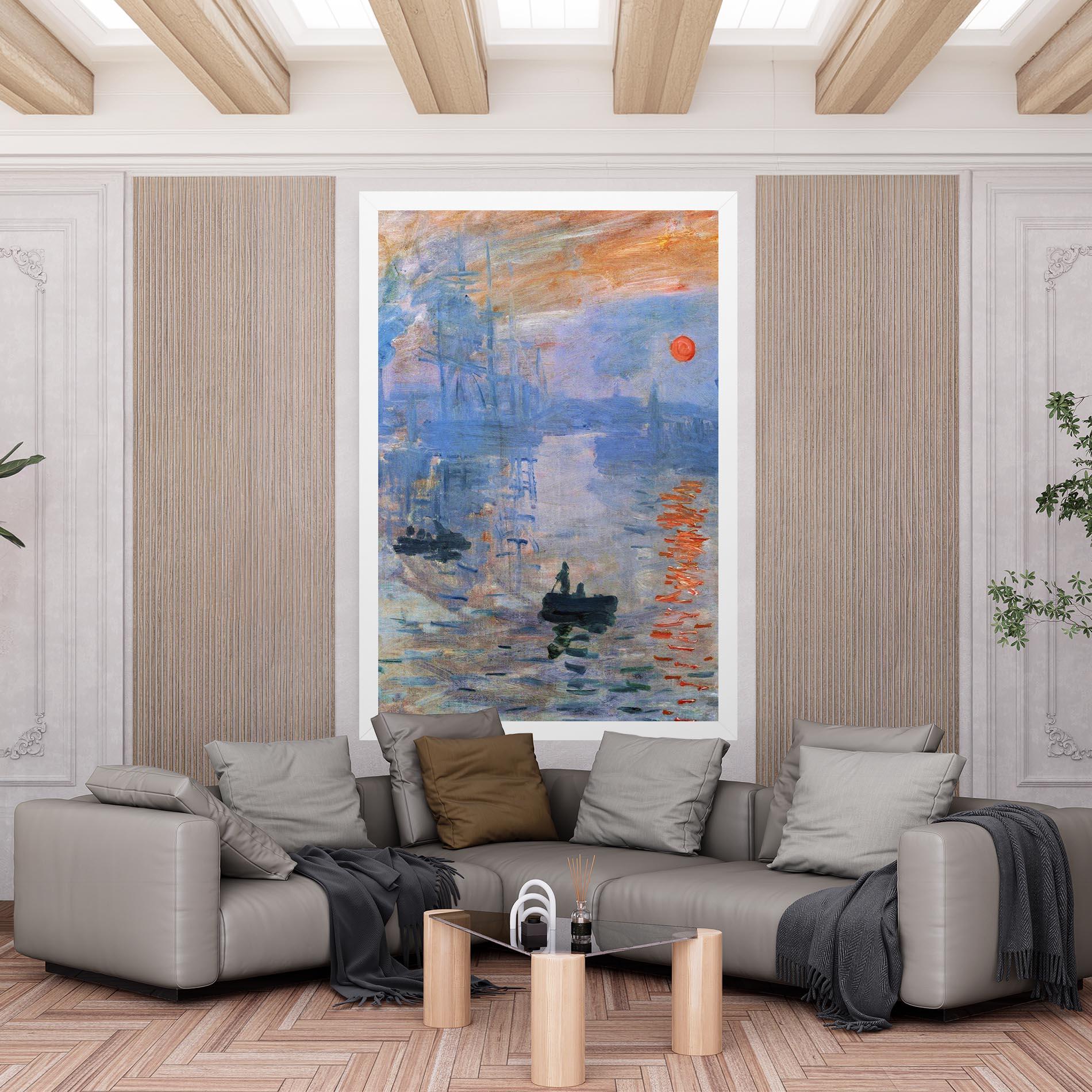 Tablou Canvas Sunrise Painting mockup 6