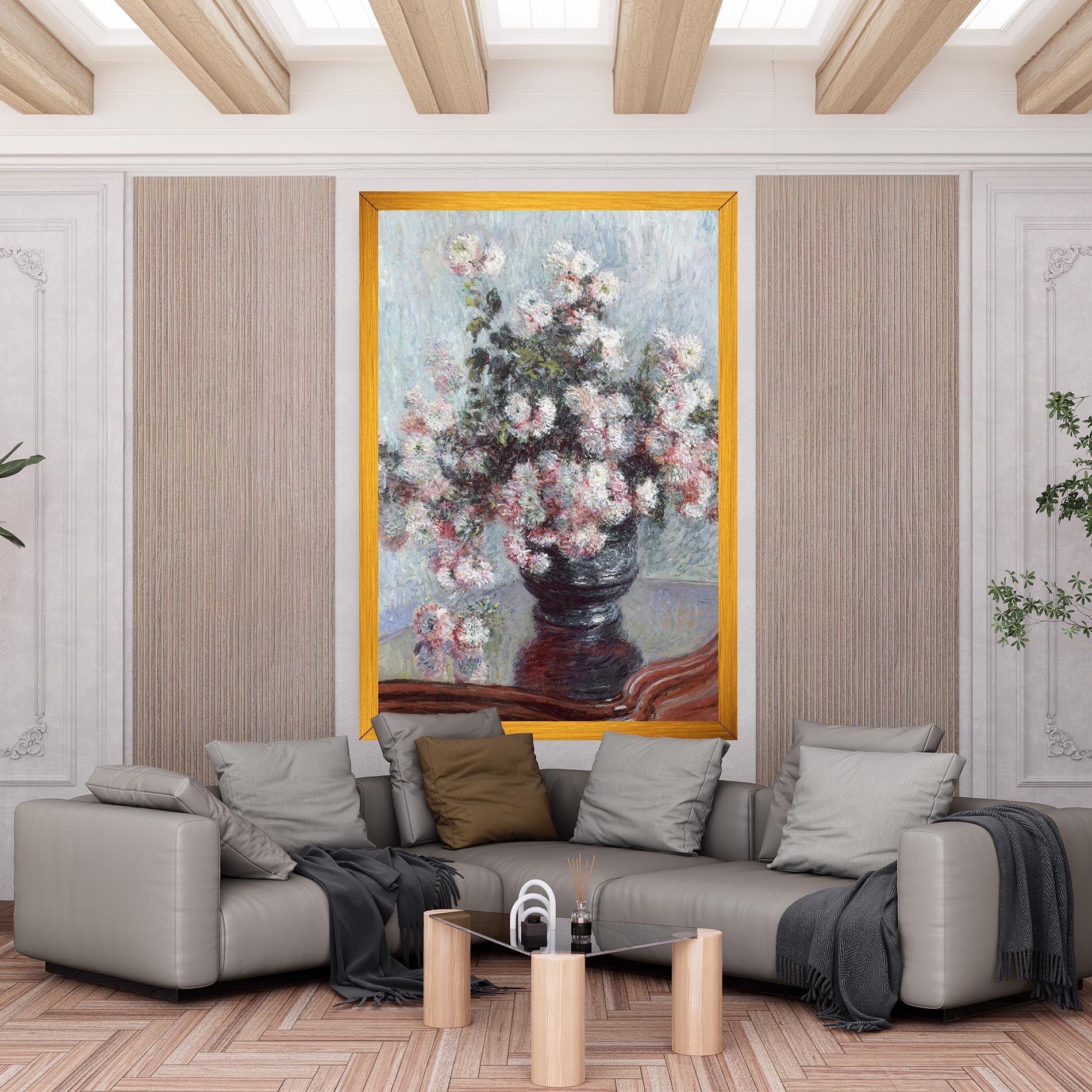 Chrysanthemums mockup 6