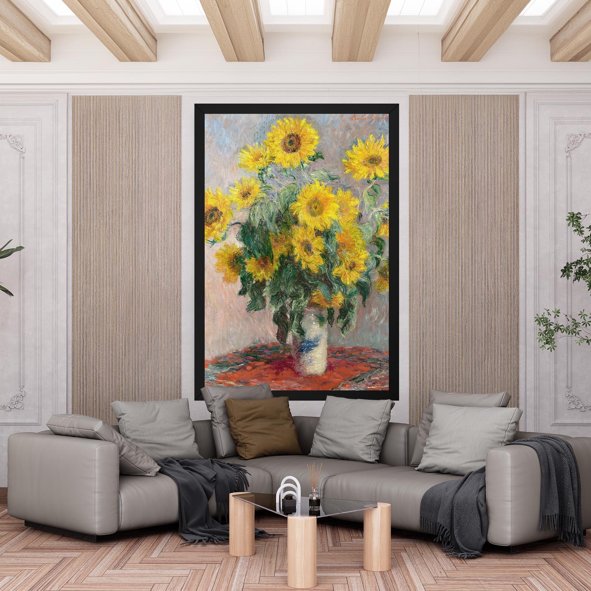 Tablou Canvas Bouquet Of Sunflowers 1881 mockup 6