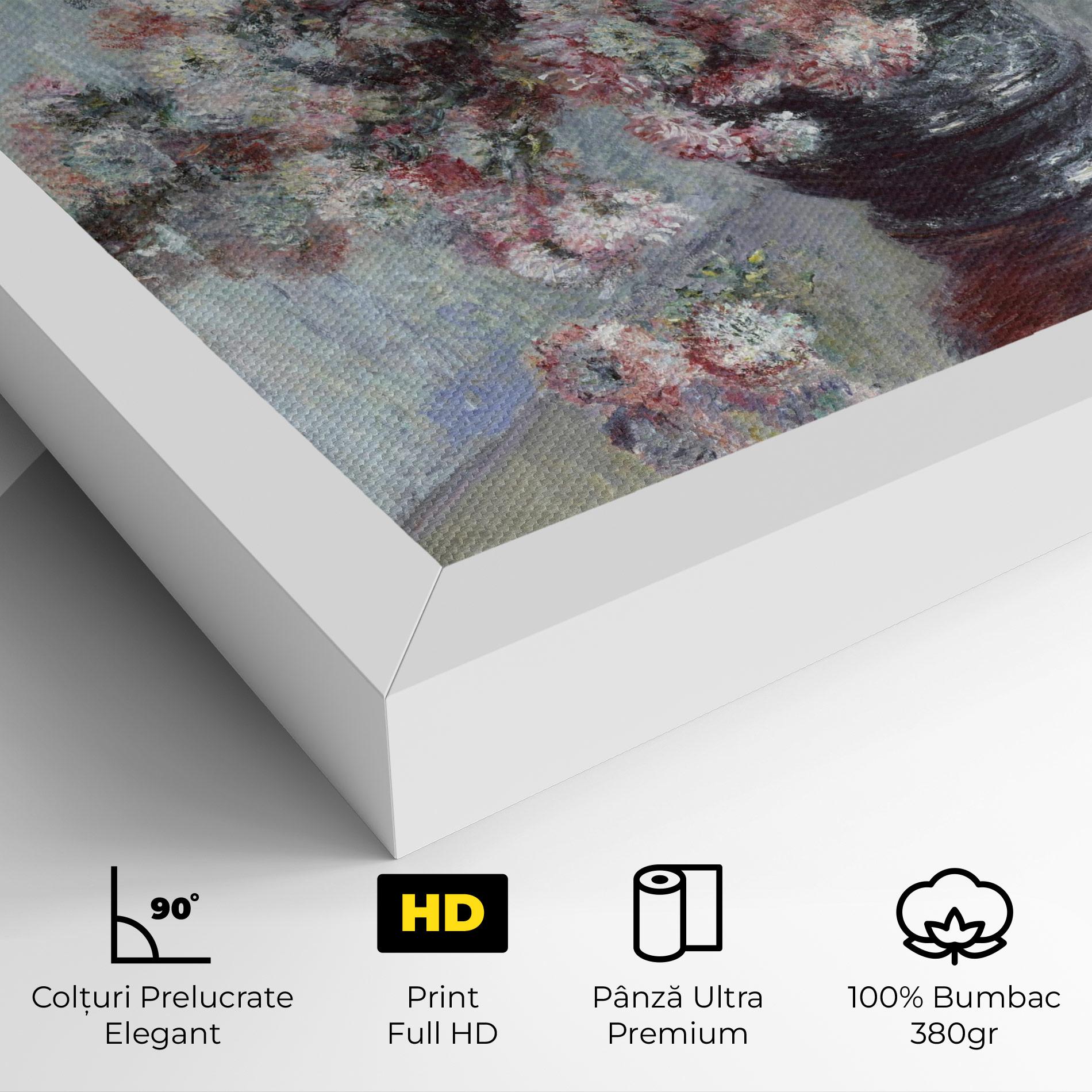 Tablou Canvas Chrysanthemums mockup 4