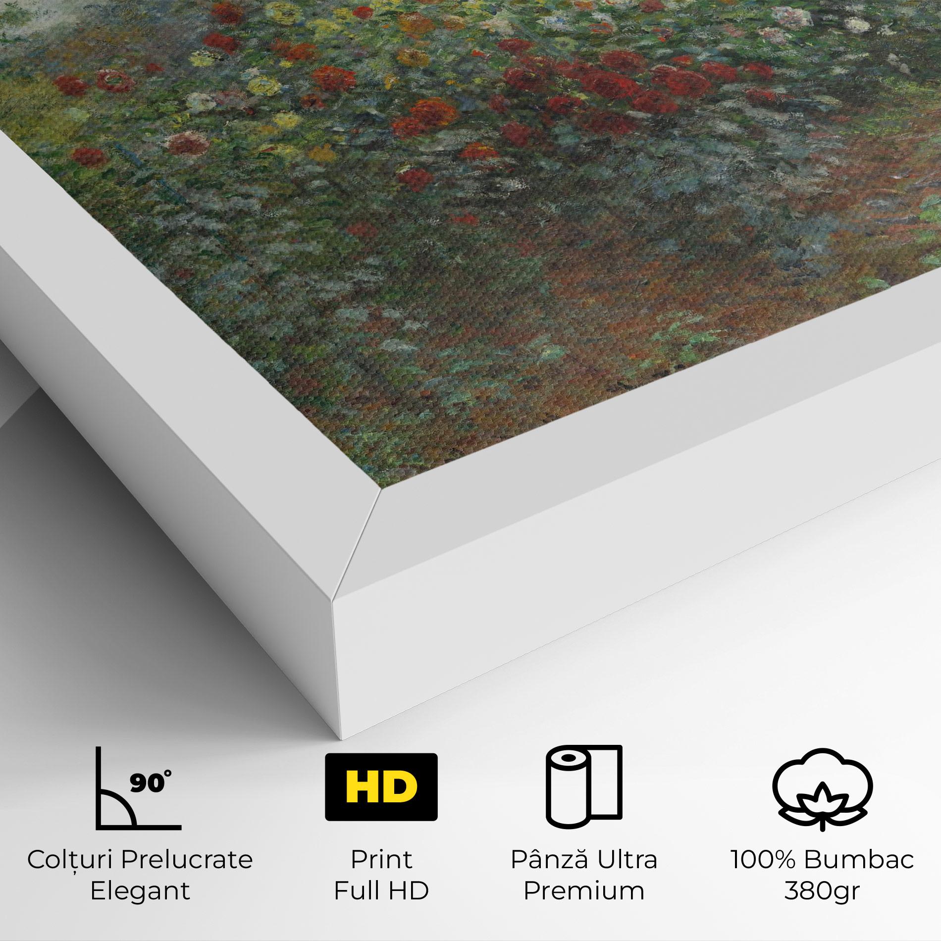 Tablou Canvas Garden In Argenteuilt mockup 4