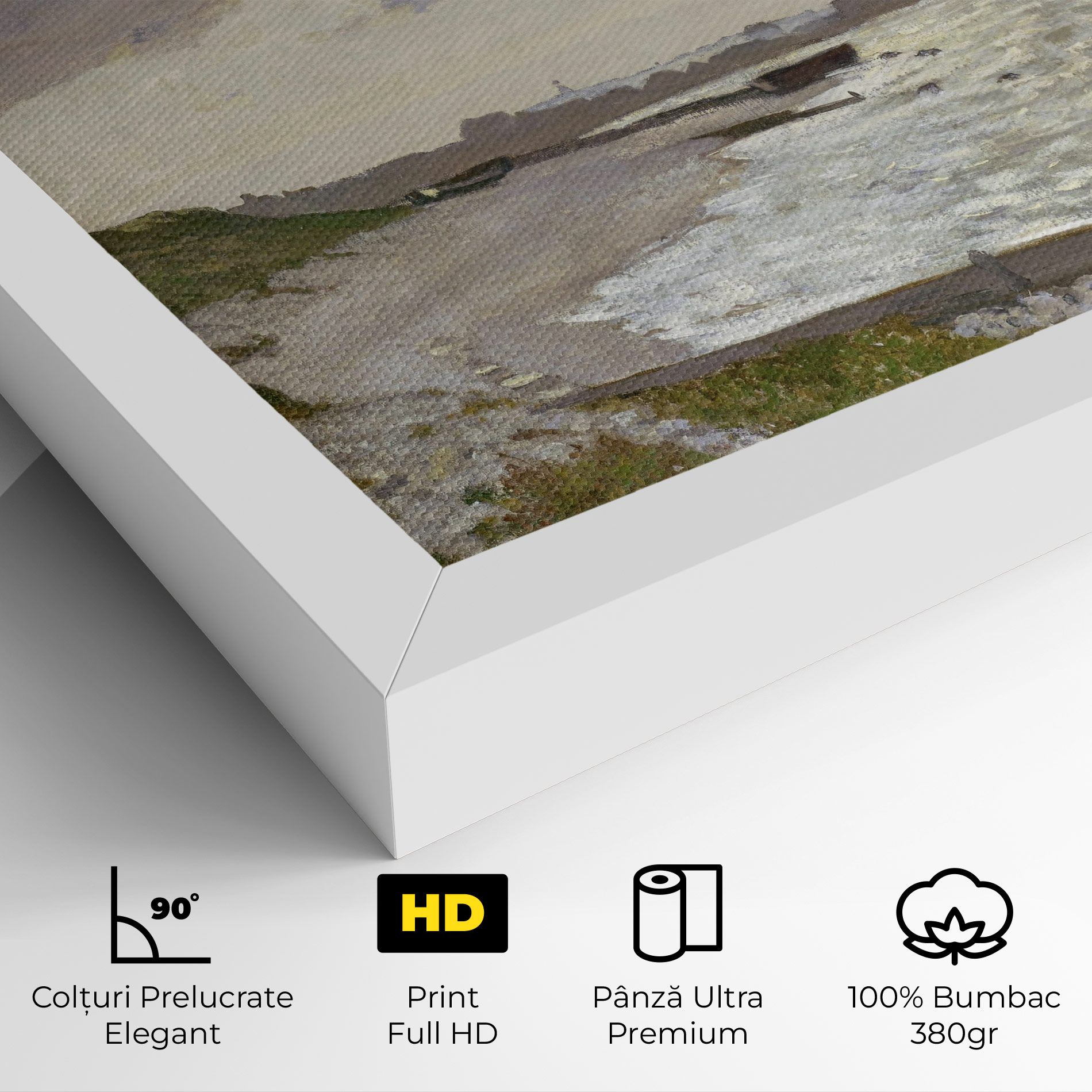 Seashore At Sainte Adresse mockup 4