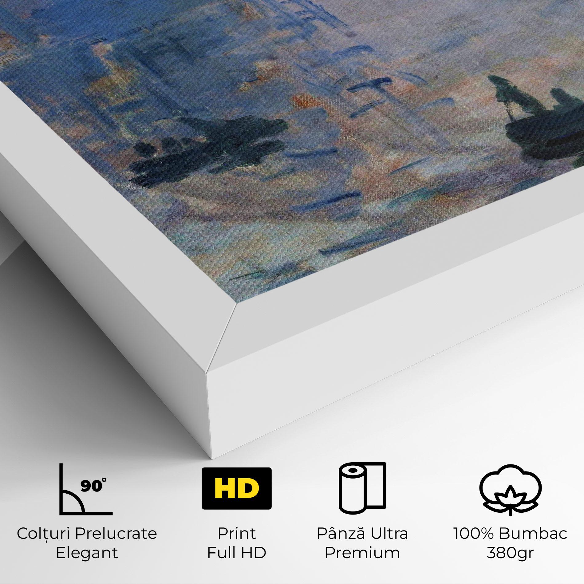 Tablou Canvas Sunrise Painting mockup 4