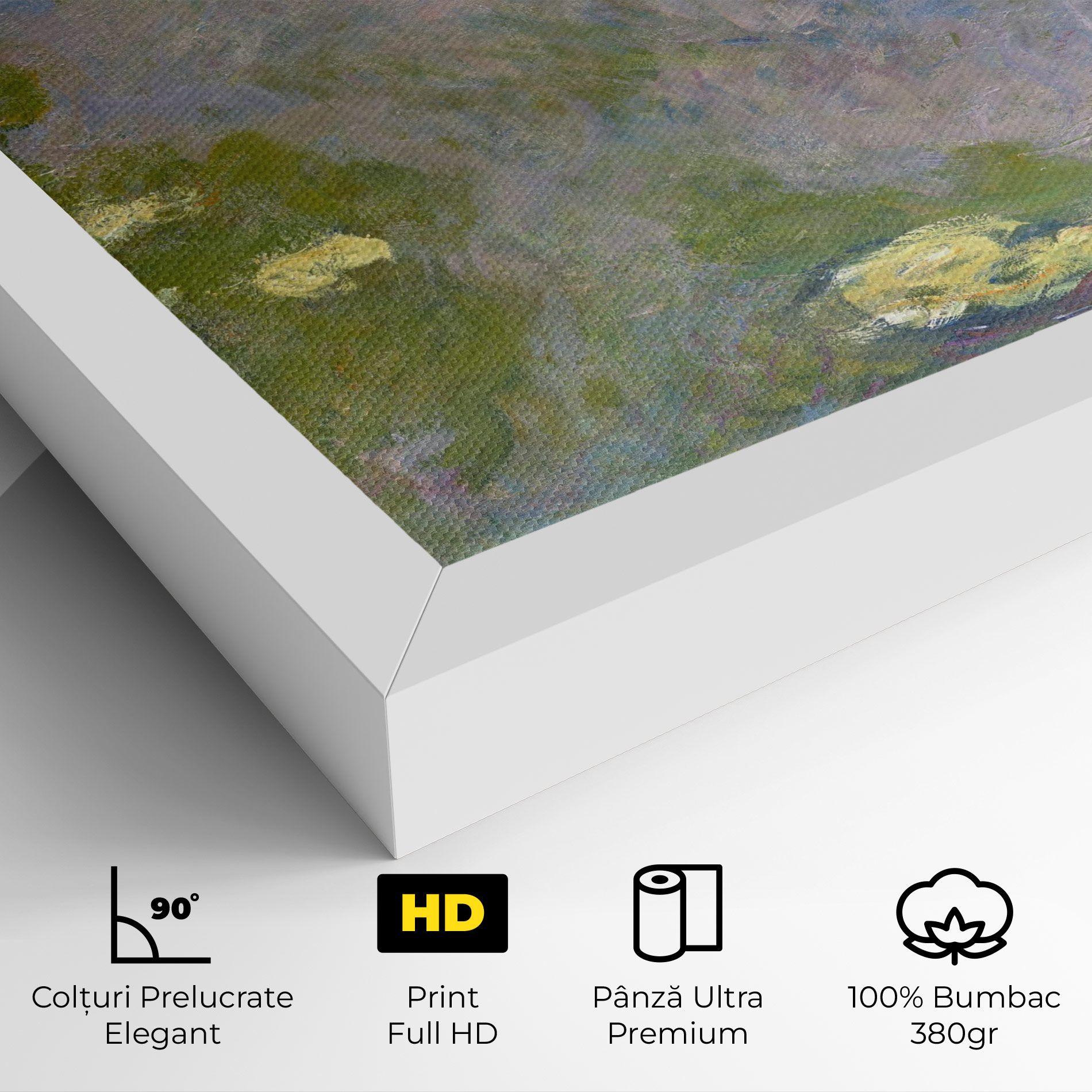 Water Lilies Monet mockup 4