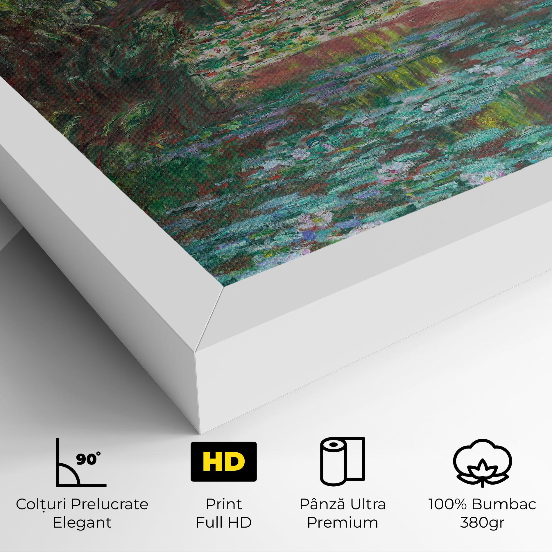 Tablou Canvas Water Lily Pond mockup 4