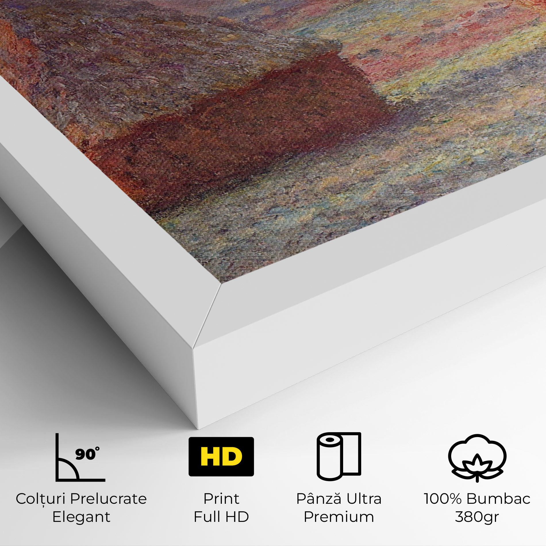 Tablou Canvas White Frost mockup 4