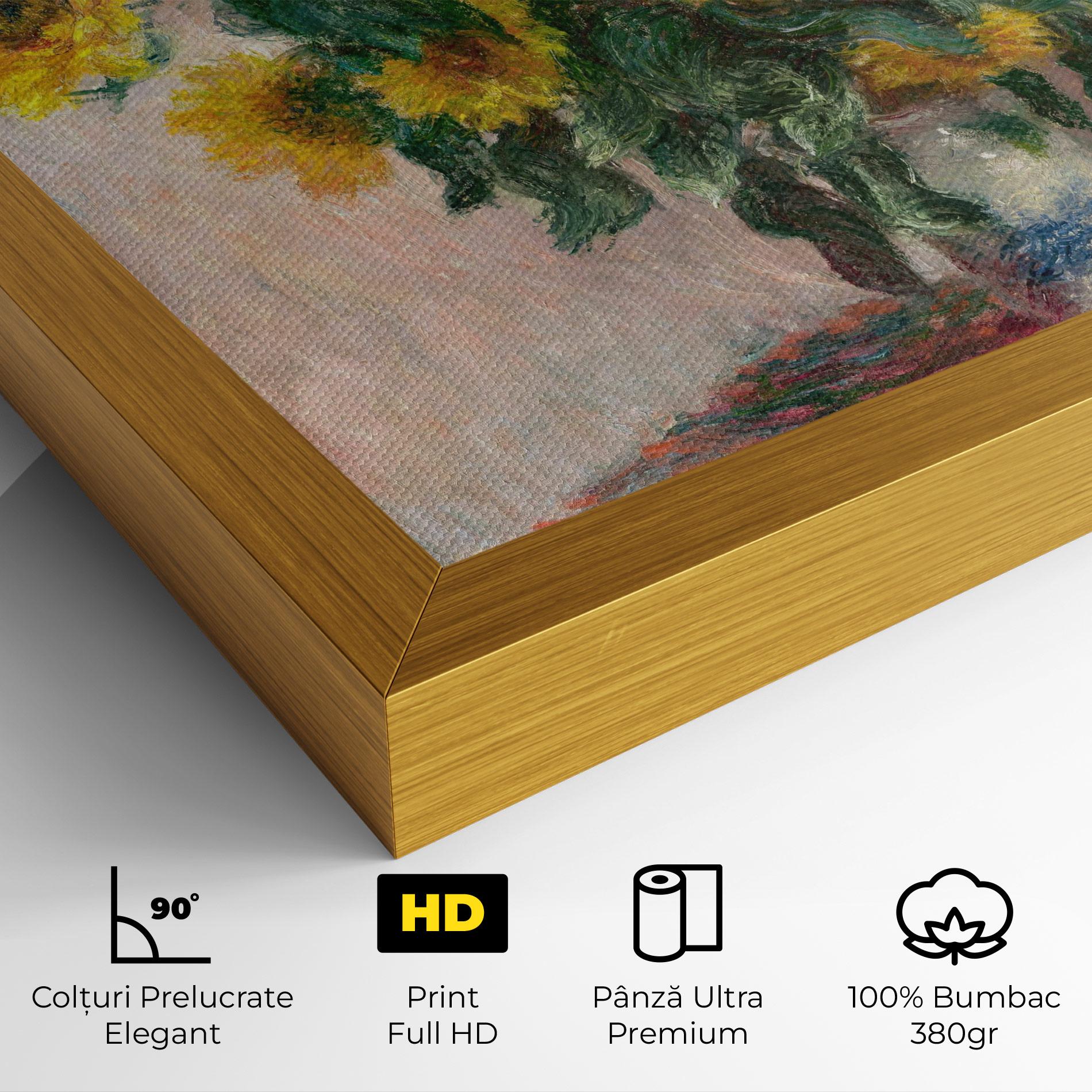 Tablou Canvas Bouquet Of Sunflowers 1881 mockup 4