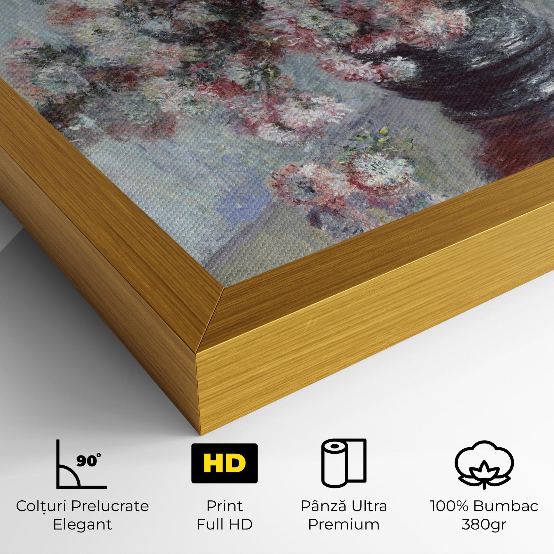 Tablou Canvas Chrysanthemums mockup 4