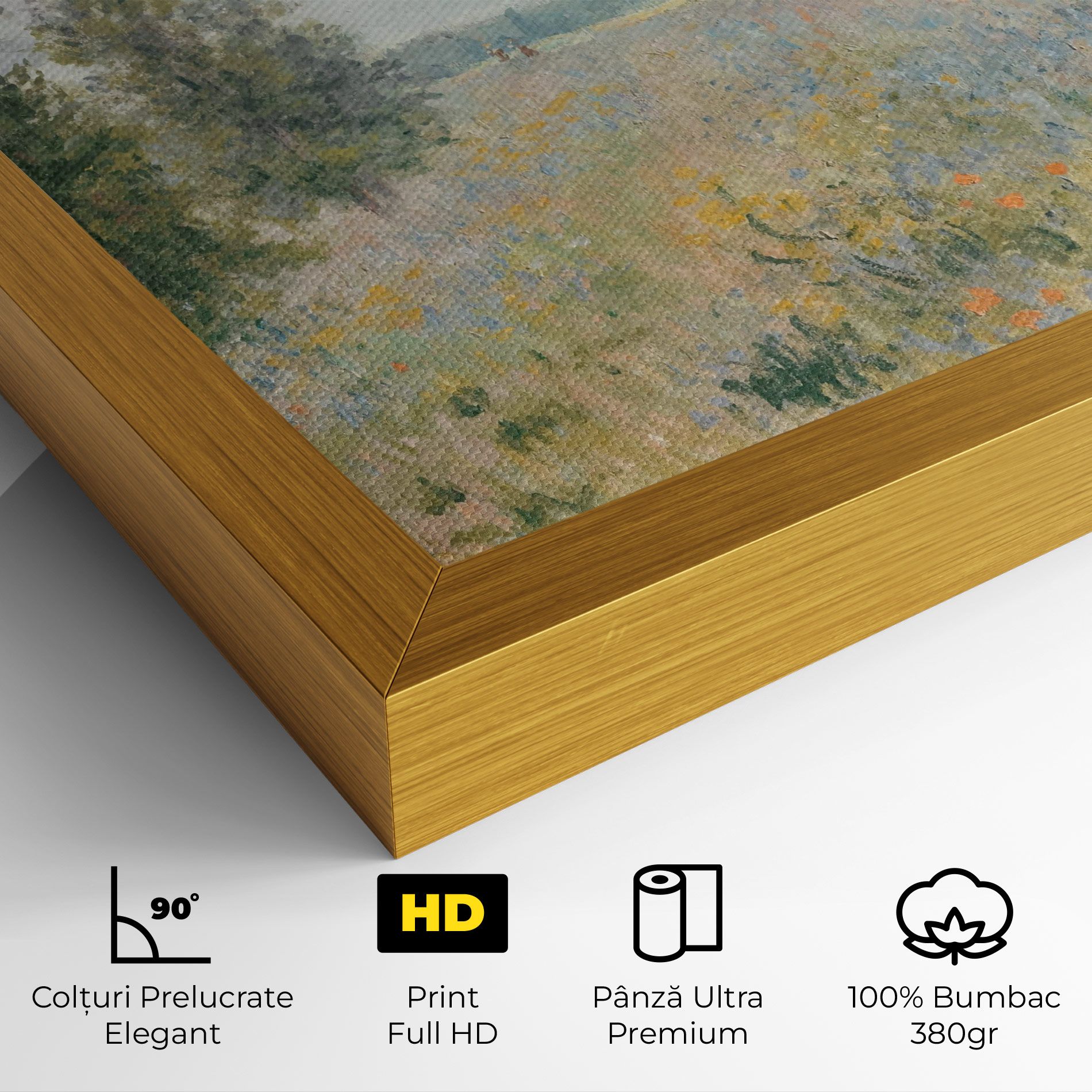 Monet's Landscape Background mockup 4