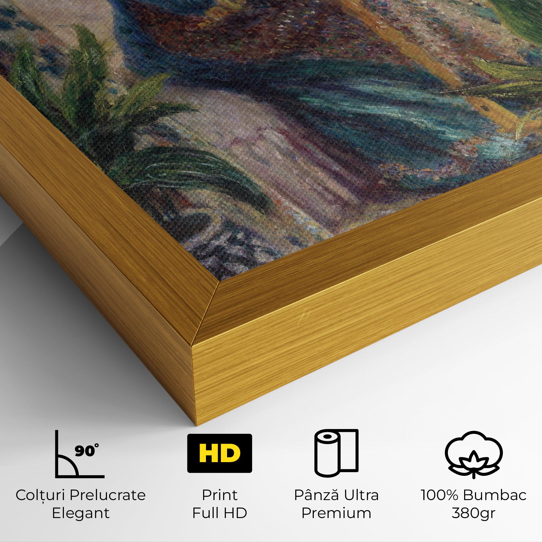 Tablou Canvas Monet Embroidering mockup 4