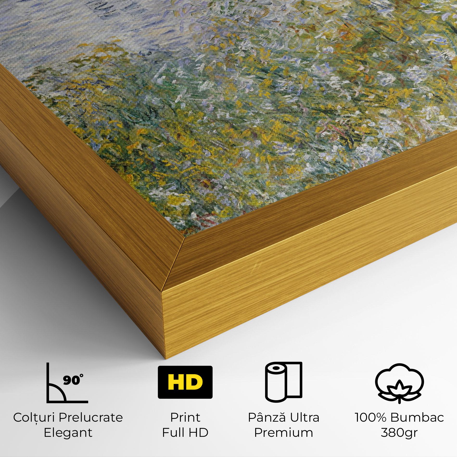 Tablou Canvas Near Vetheuil mockup 4