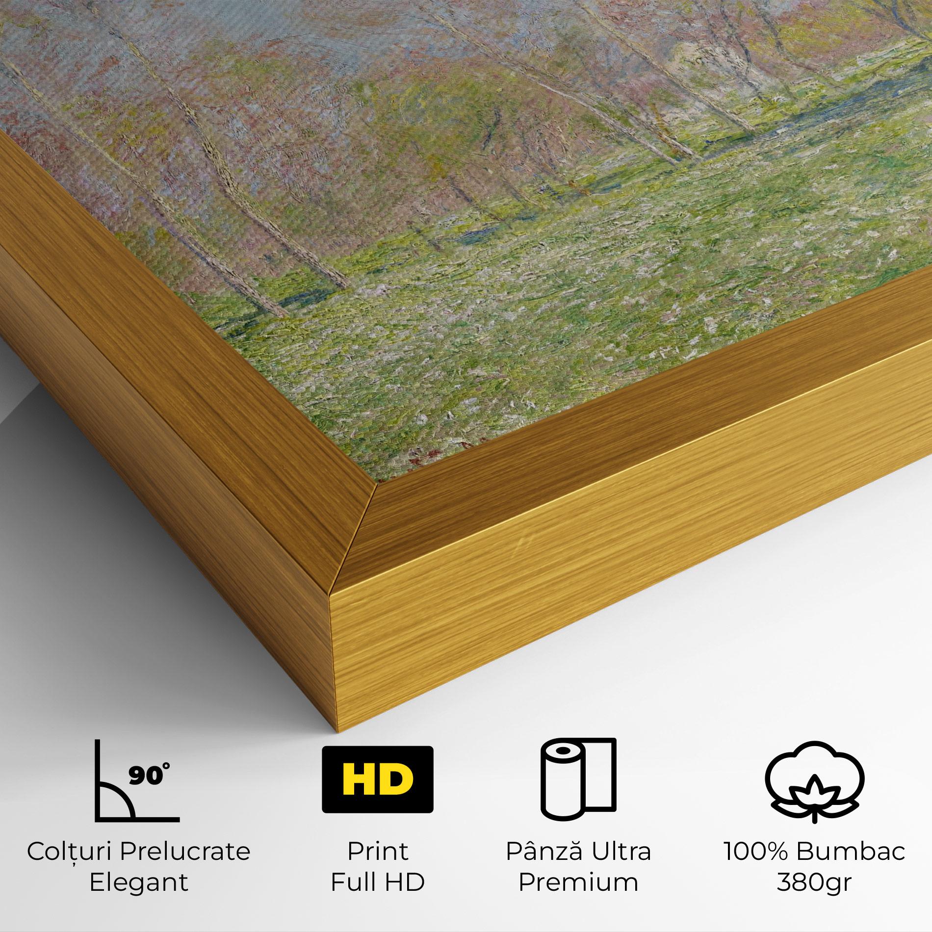 Tablou Canvas Spring In Giverny mockup 4