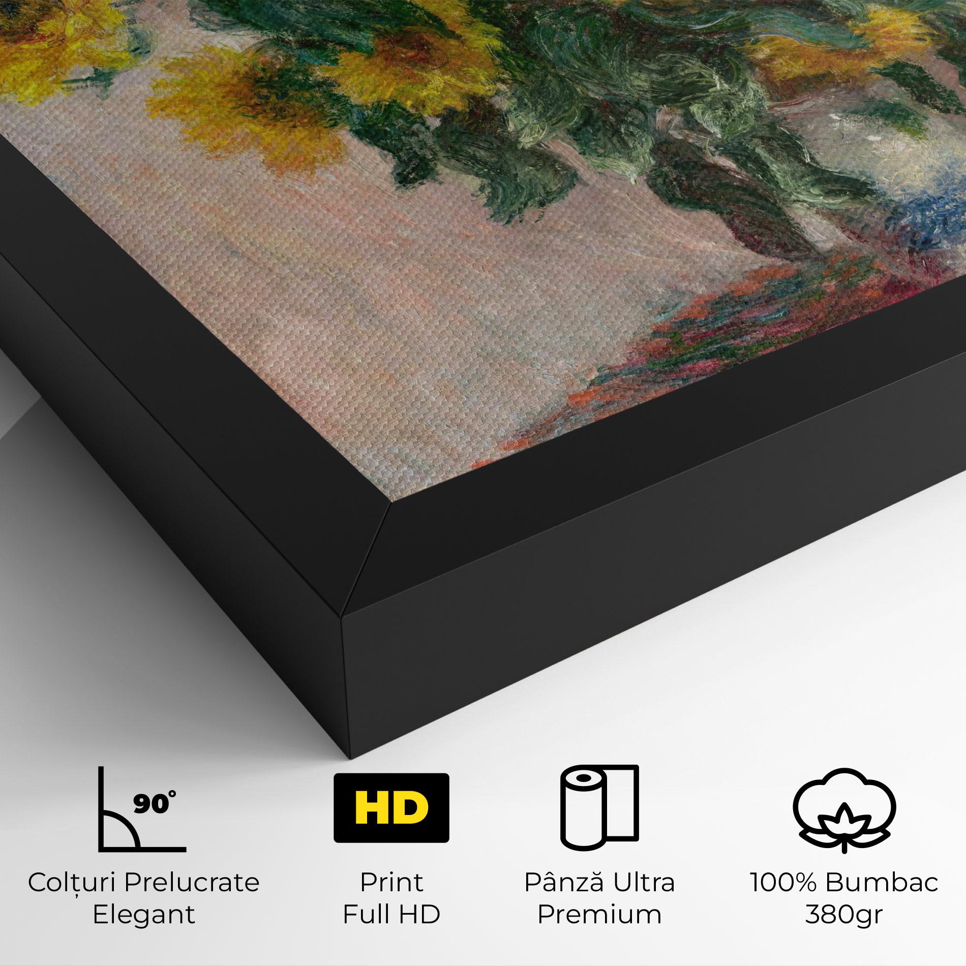 Tablou Canvas Bouquet Of Sunflowers 1881 mockup 4