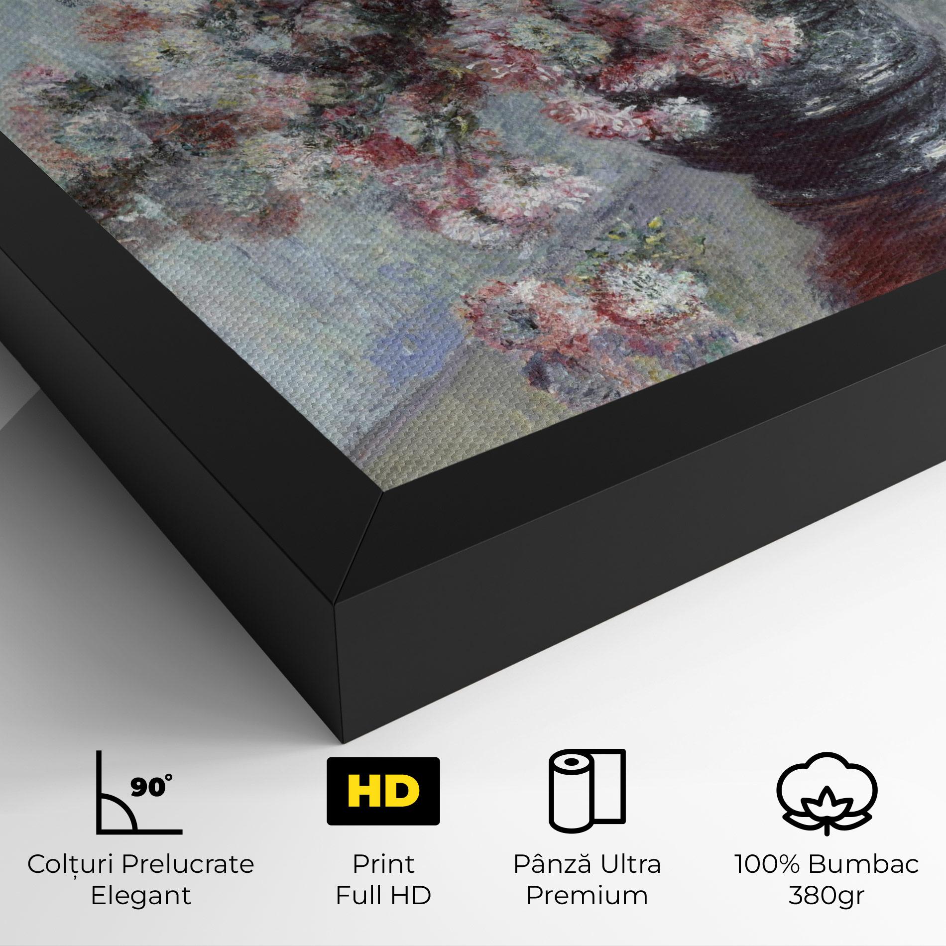 Tablou Canvas Chrysanthemums mockup 4