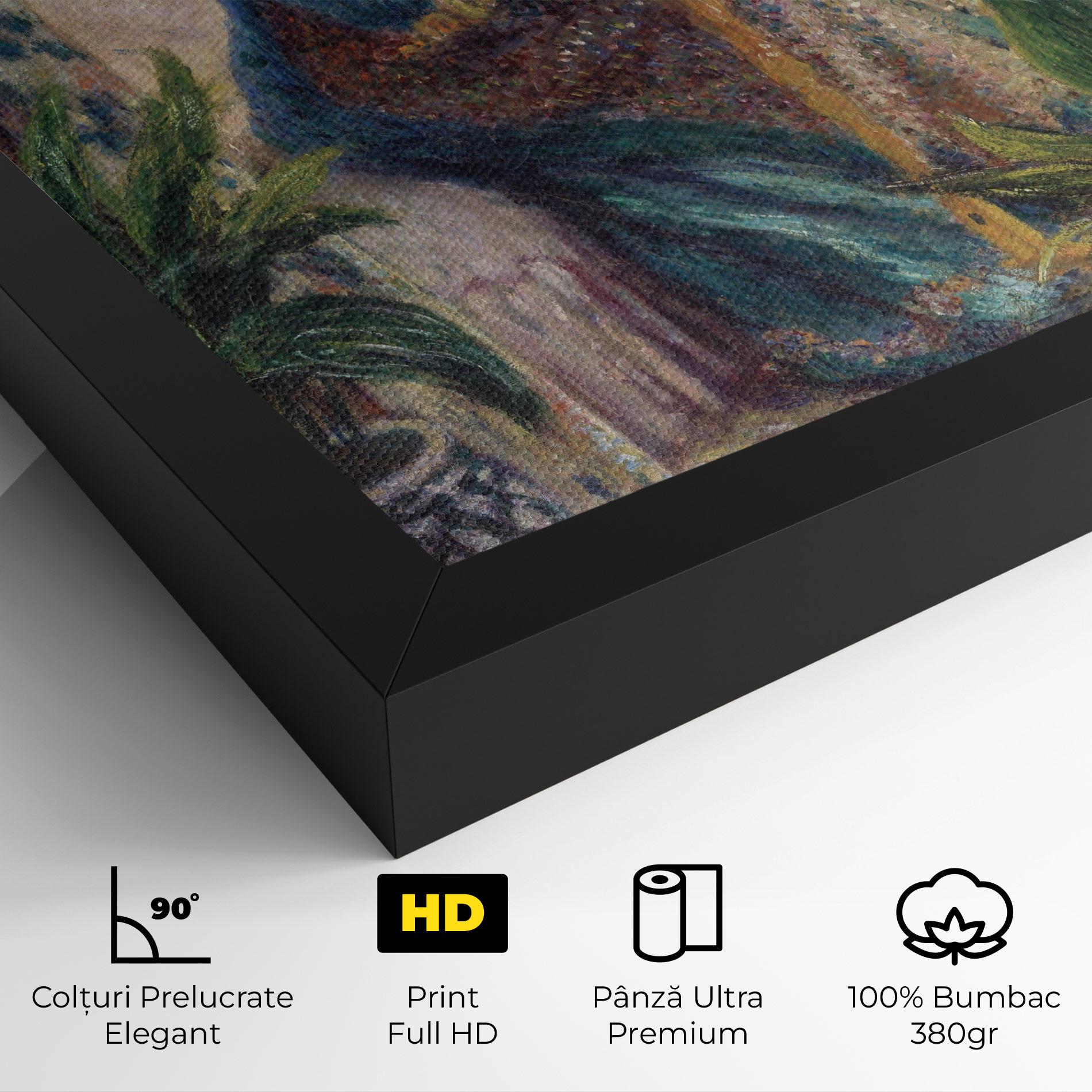 Tablou Canvas Monet Embroidering mockup 4