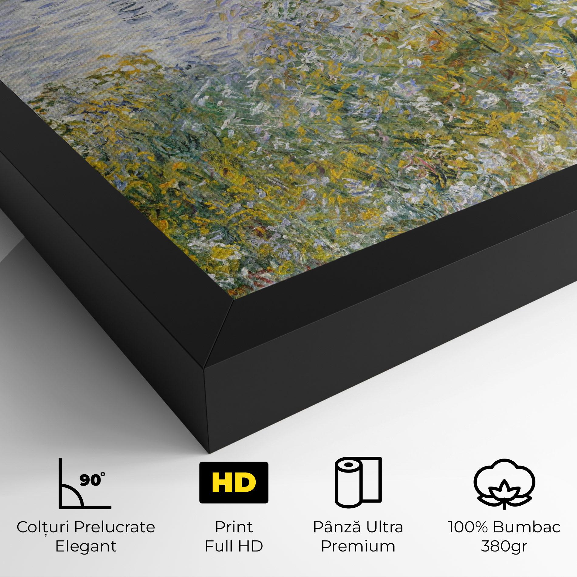Tablou Canvas Near Vetheuil mockup 4
