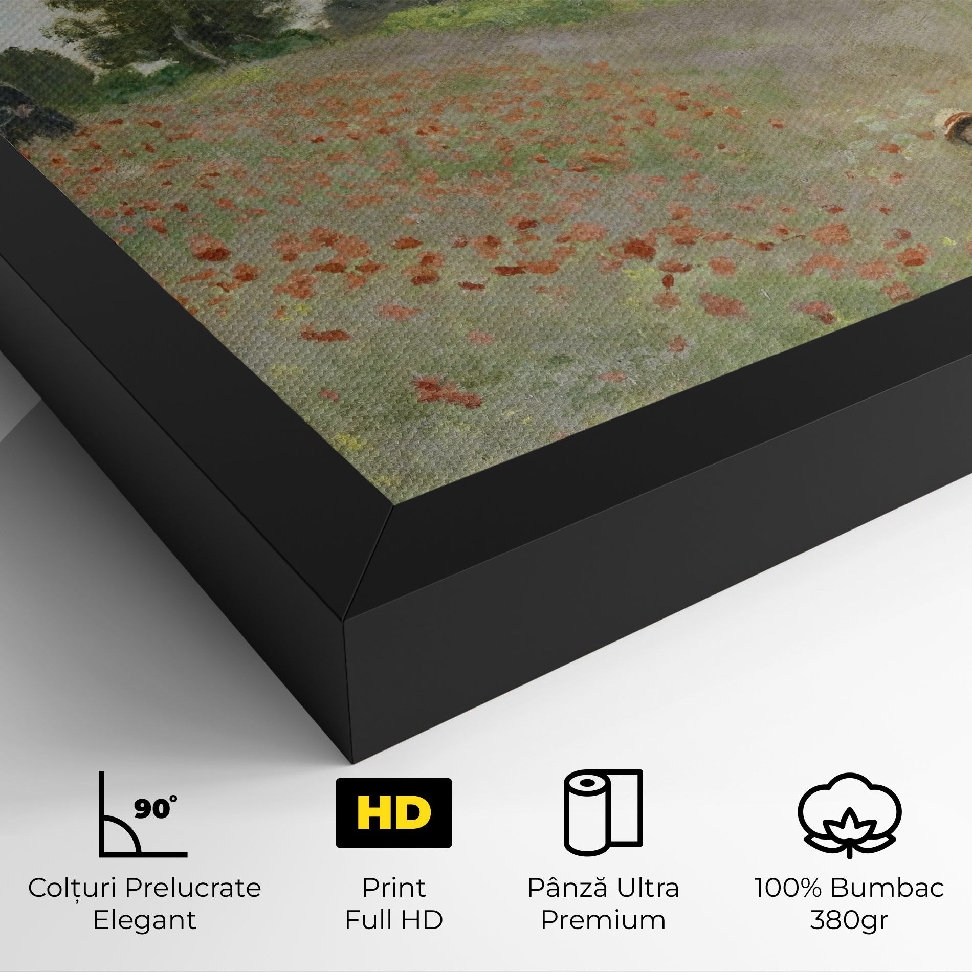 Poppy Field Near Argenteuil mockup 4