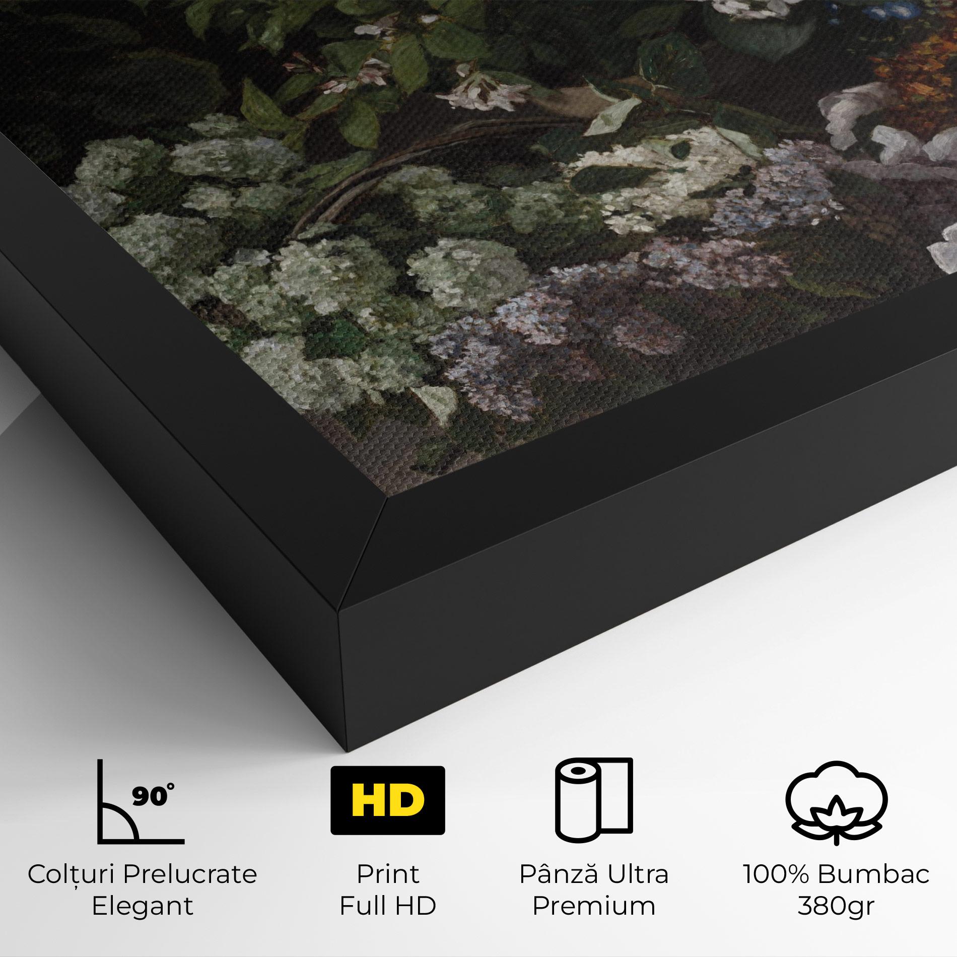 Tablou Canvas Spring Flowers Monet mockup 4
