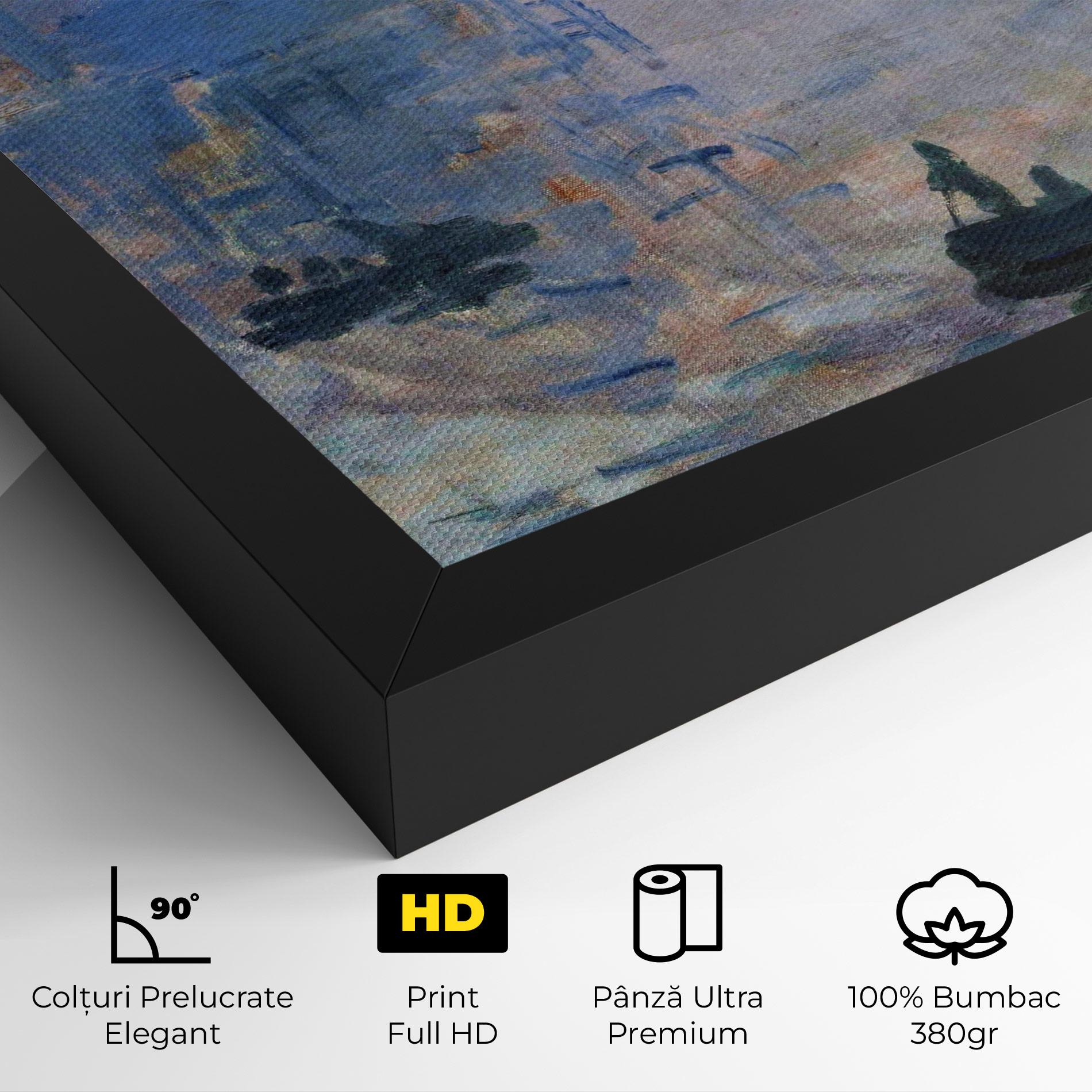 Tablou Canvas Sunrise Painting mockup 4