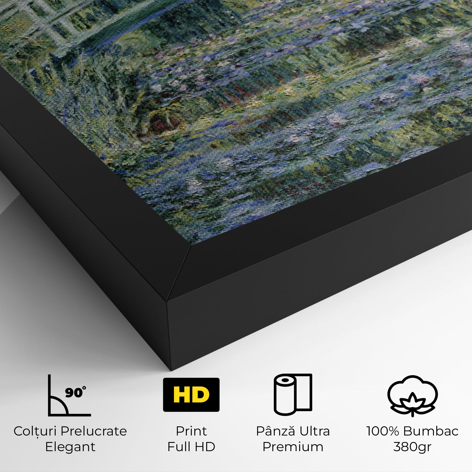 Tablou Canvas Water Lilies mockup 4