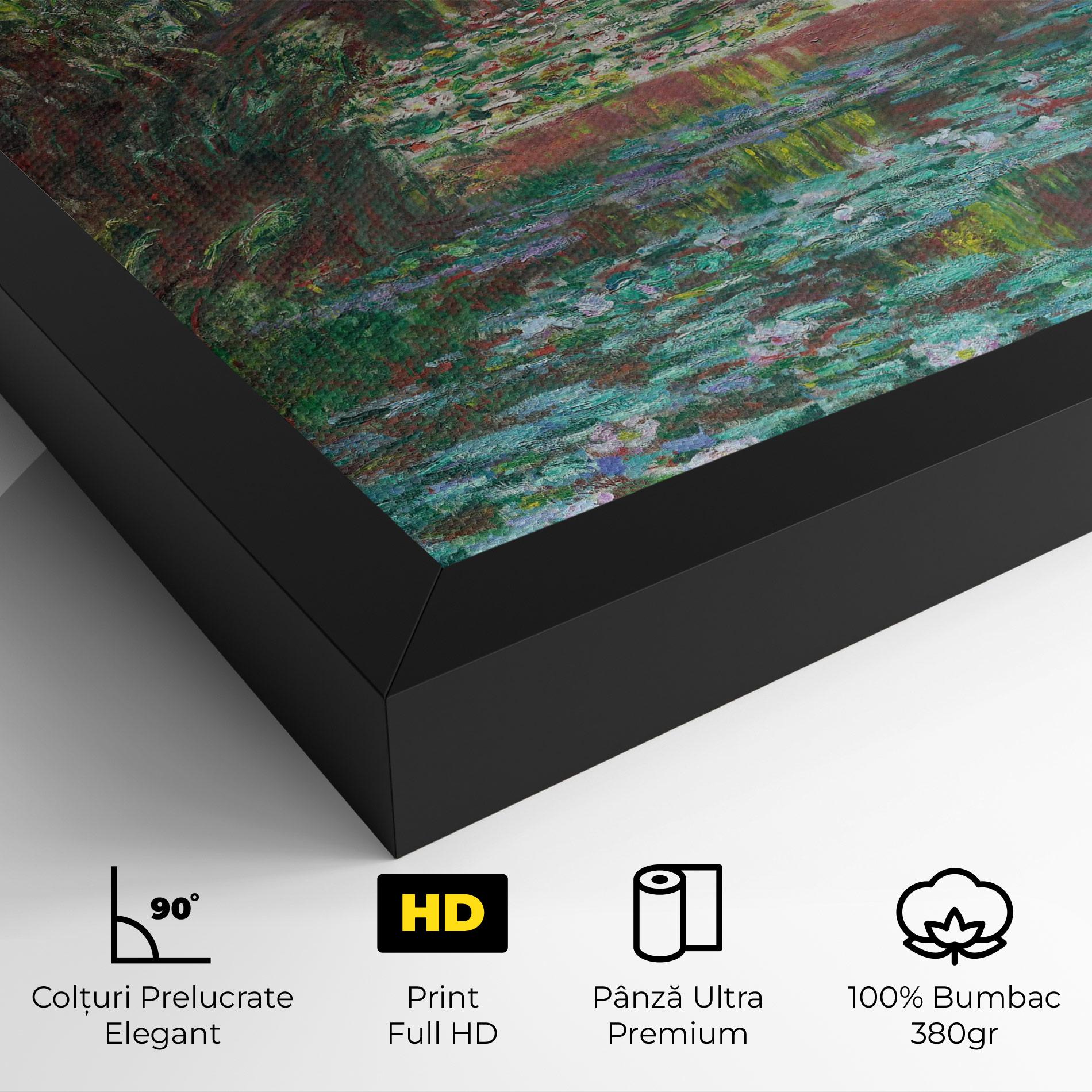 Tablou Canvas Water Lily Pond mockup 4