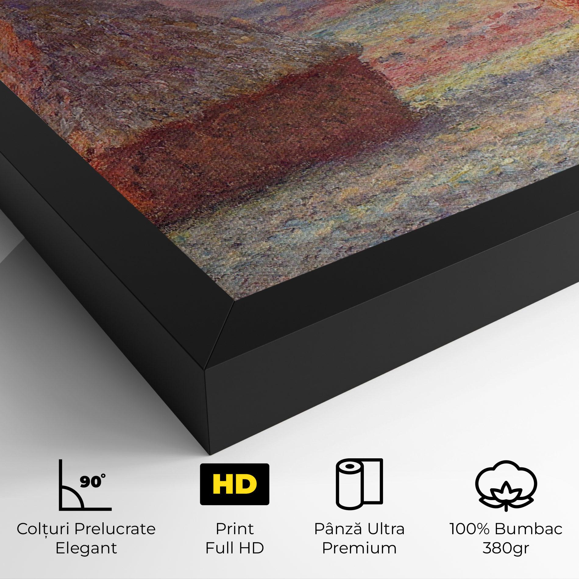 Tablou Canvas White Frost mockup 4