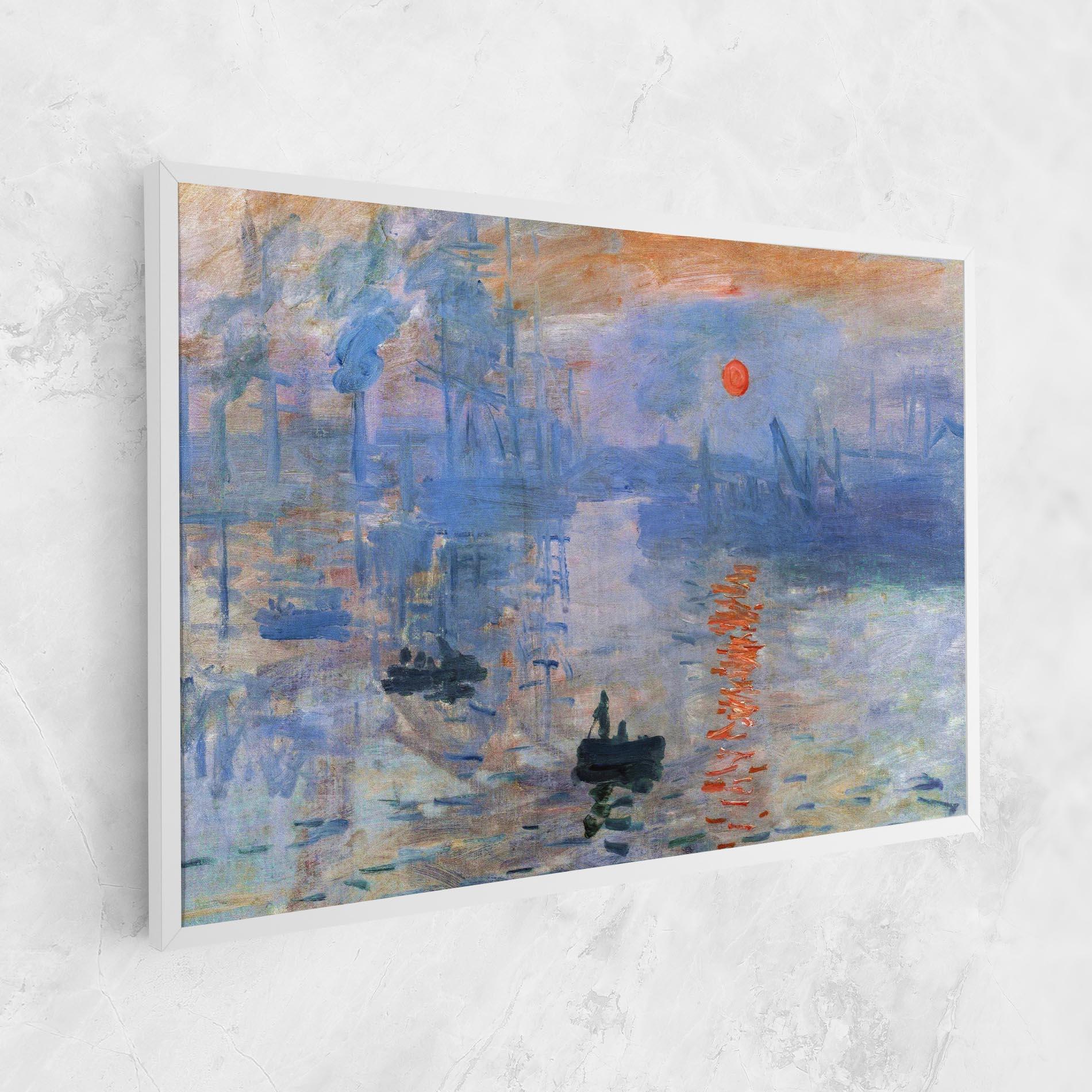 Tablou Canvas Monet Impressionist mockup 1