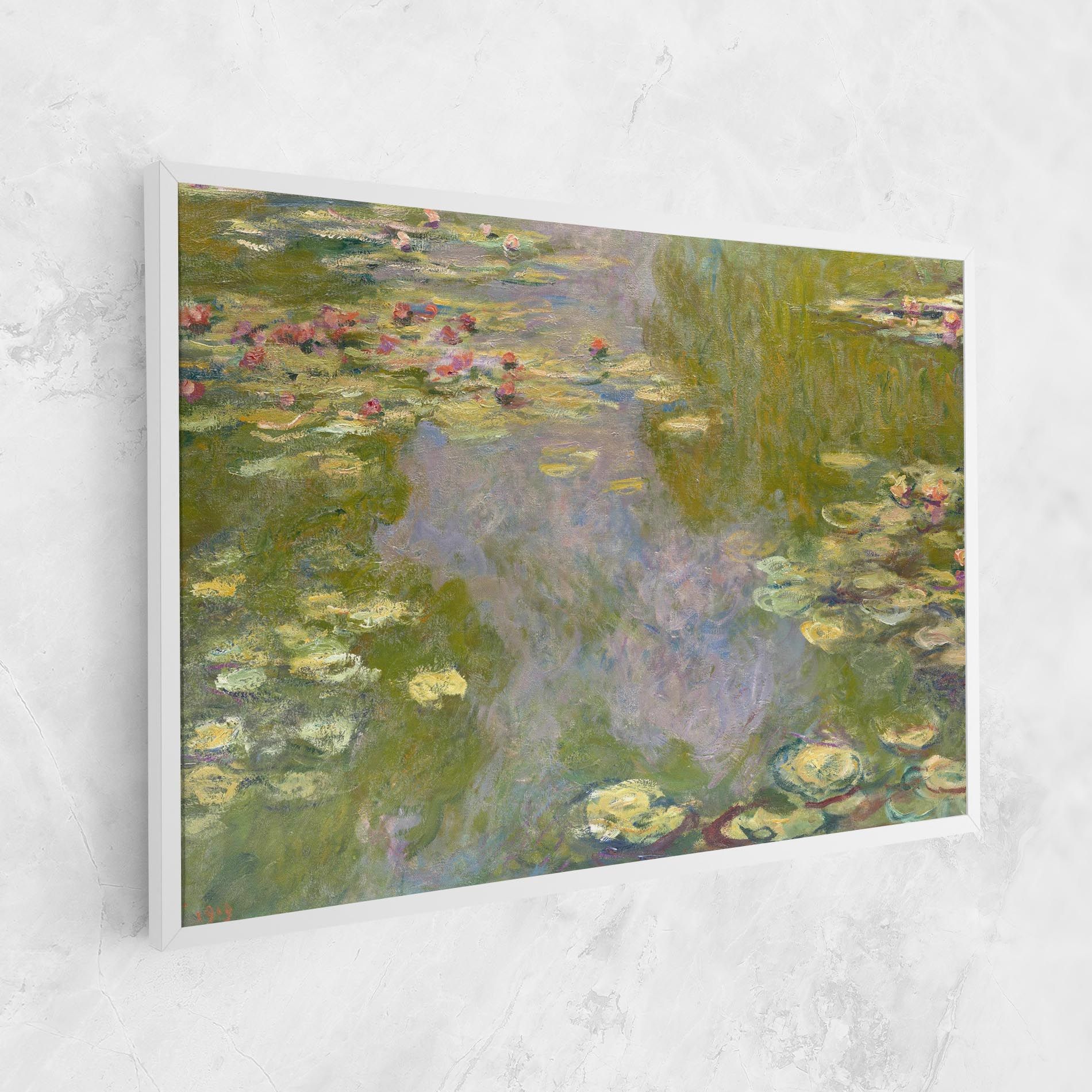 Water Lilies Monet mockup 1