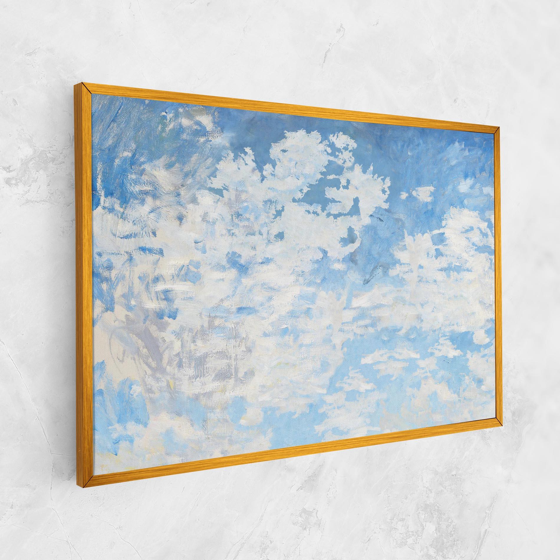 Tablou Canvas Clouds Monet mockup 1