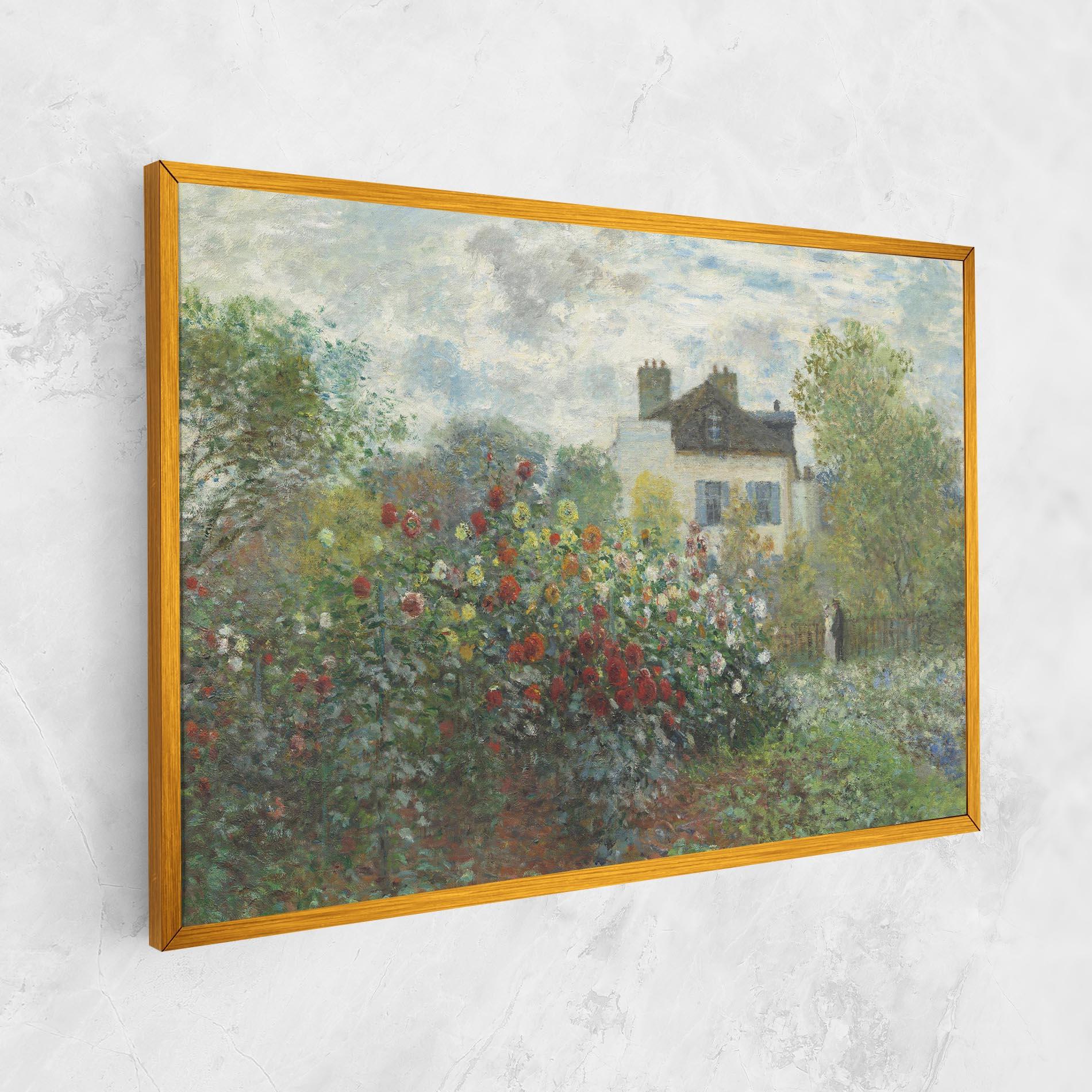 Tablou Canvas Garden In Argenteuilt mockup 1