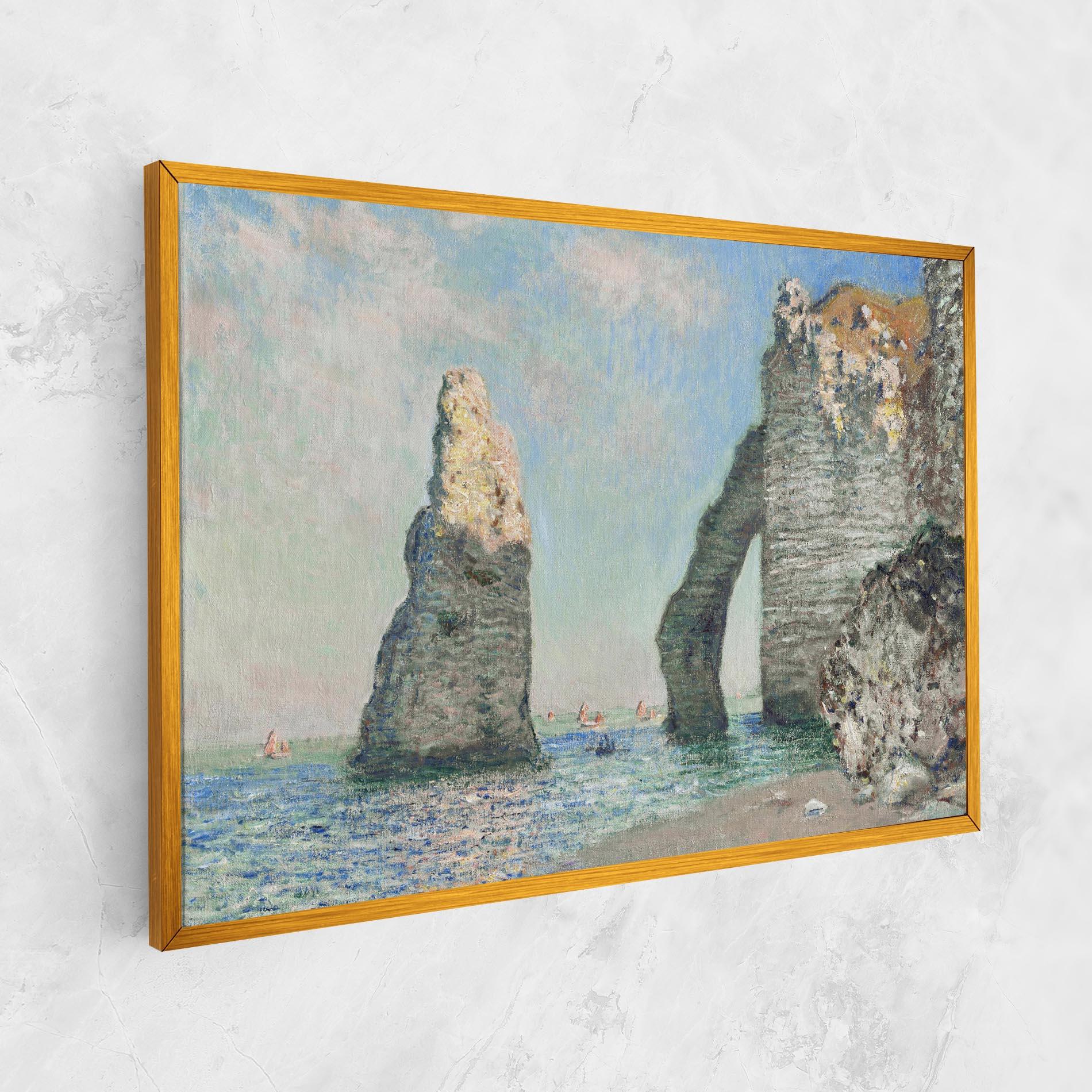 Tablou Canvas The Cliffs At Etretat mockup 1