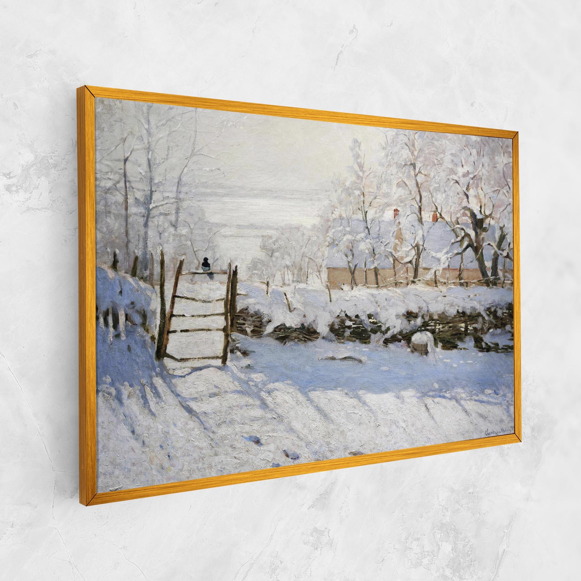 Tablou Canvas The Magpie mockup 1