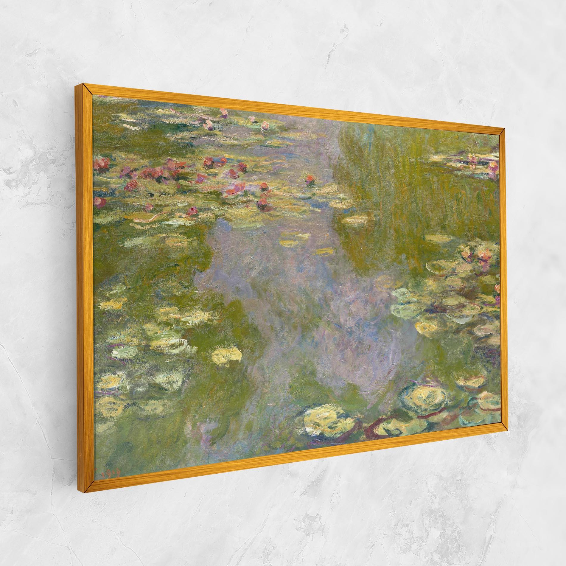 Tablou Canvas Water Lilies Monet mockup 1