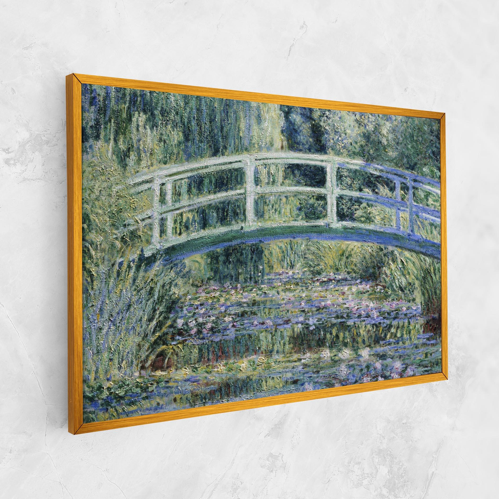 Tablou Canvas Water Lilies mockup 1