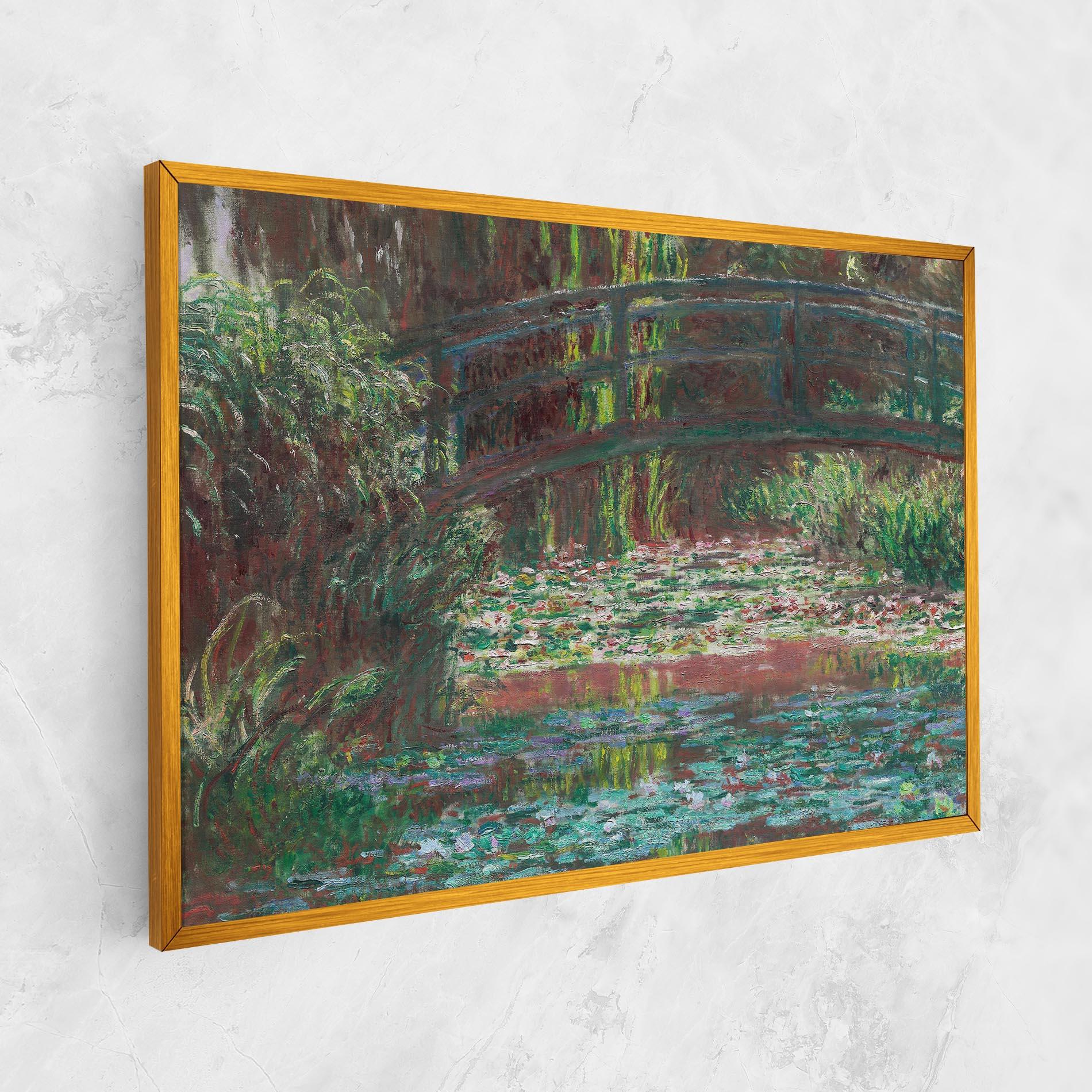 Tablou Canvas Water Lily Pond mockup 1