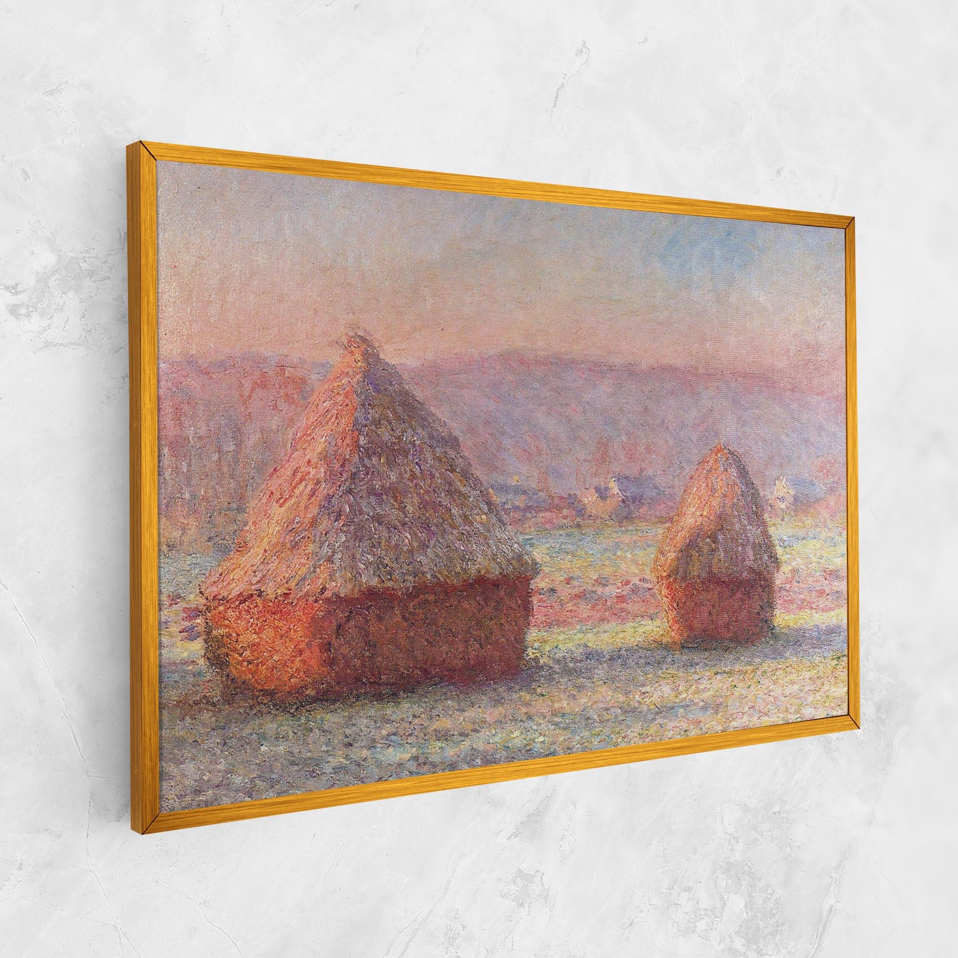 Tablou Canvas White Frost mockup 1