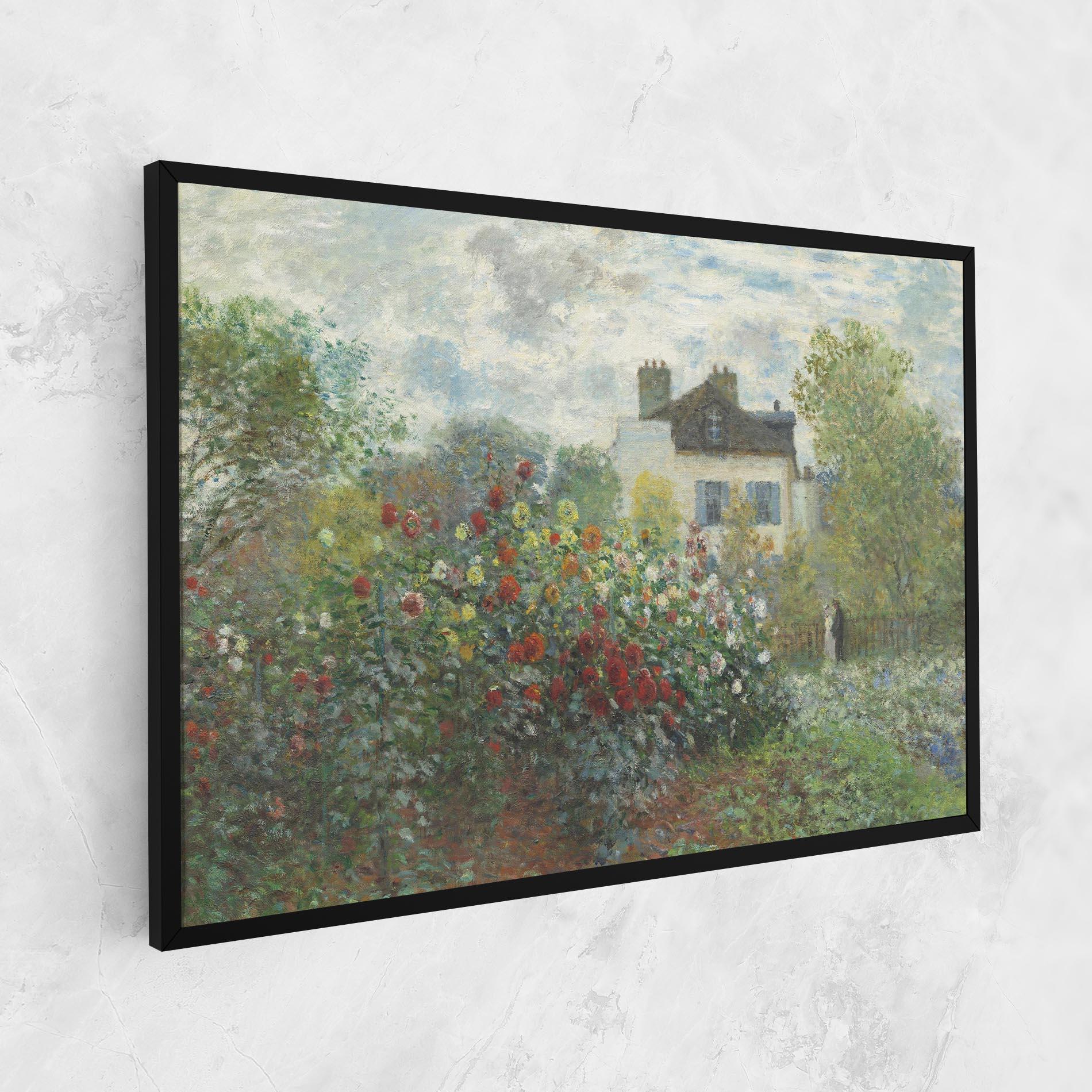 Tablou Canvas Garden In Argenteuilt mockup 1