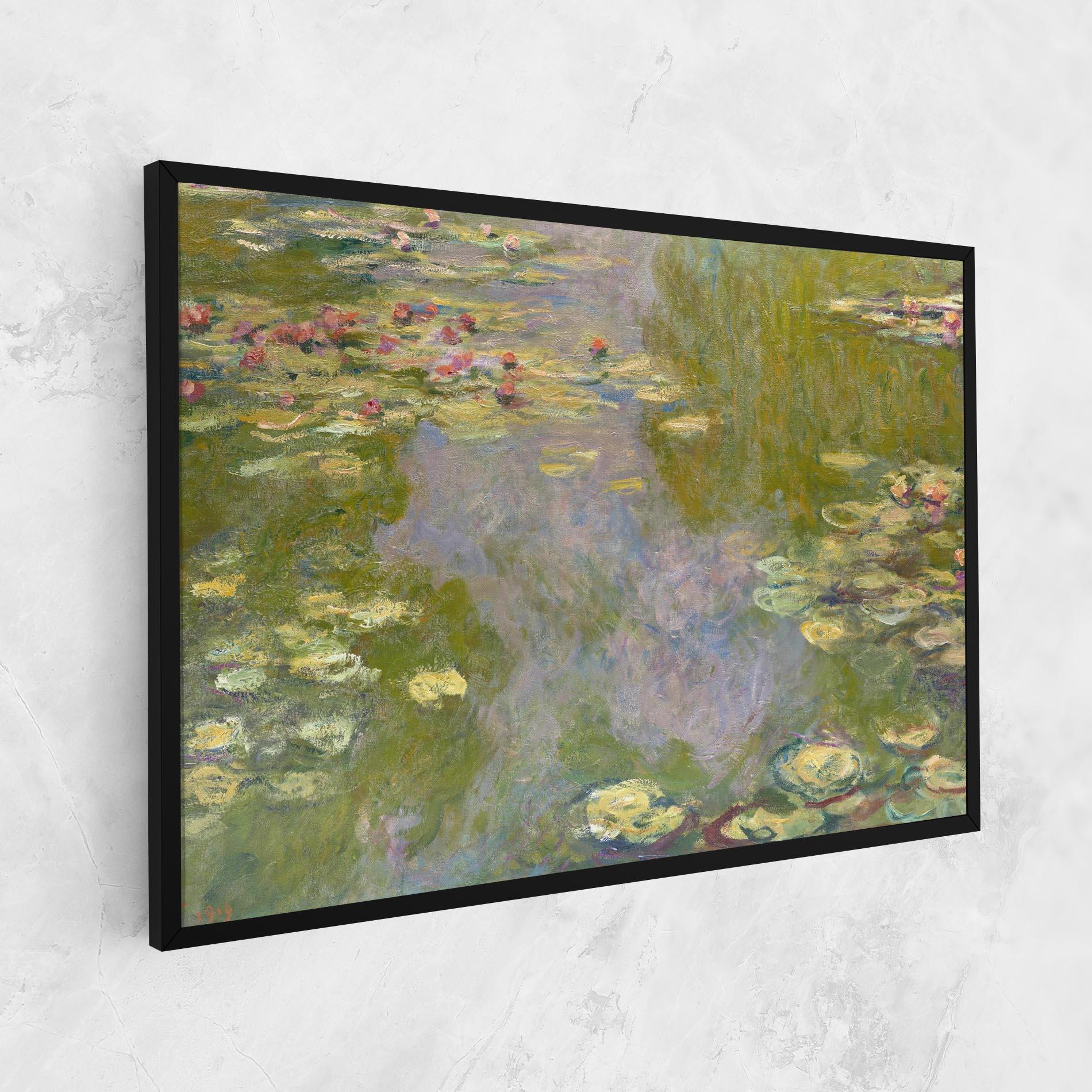 Tablou Canvas Water Lilies Monet mockup 1