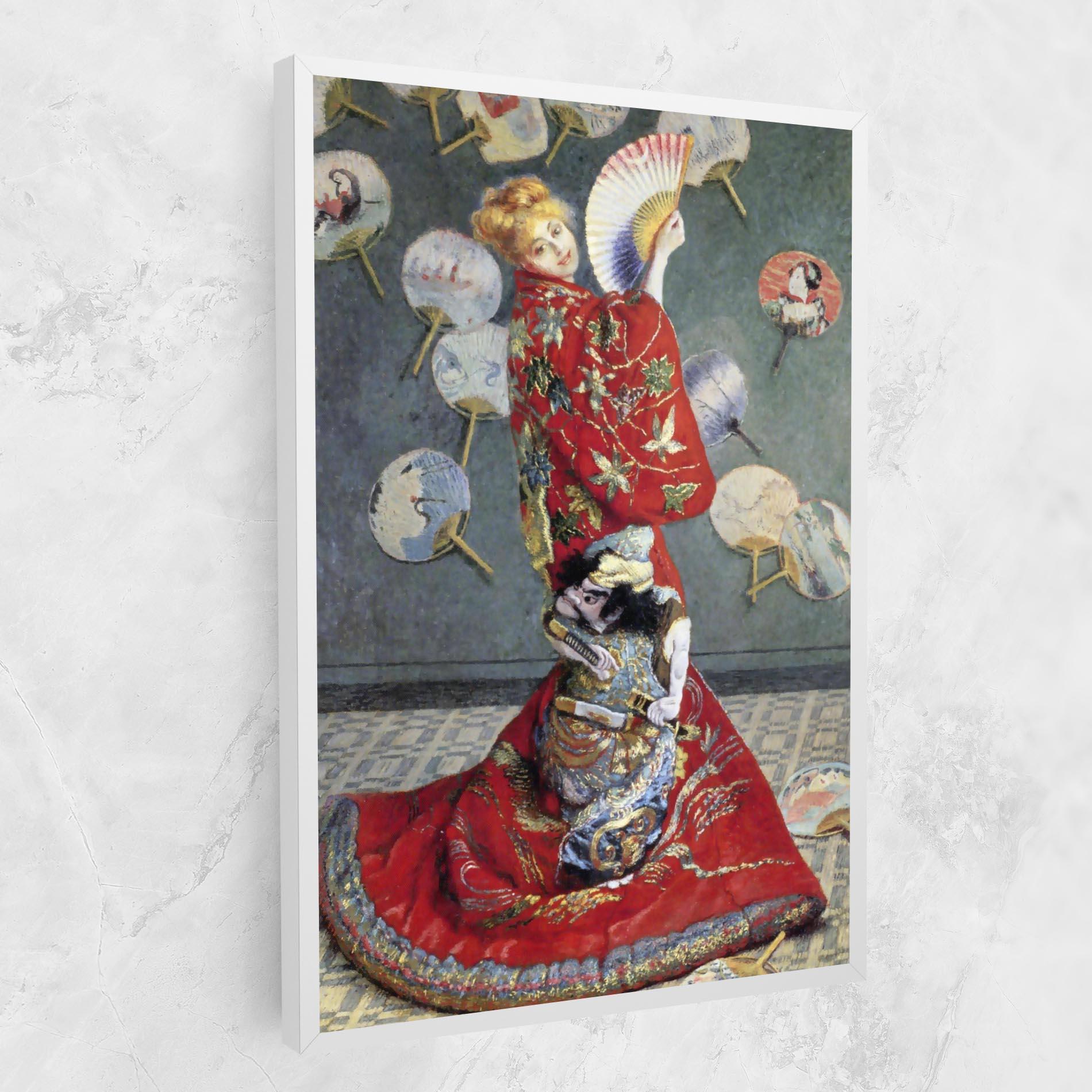 Tablou Canvas Camille Monet In Japanese Costume mockup 1