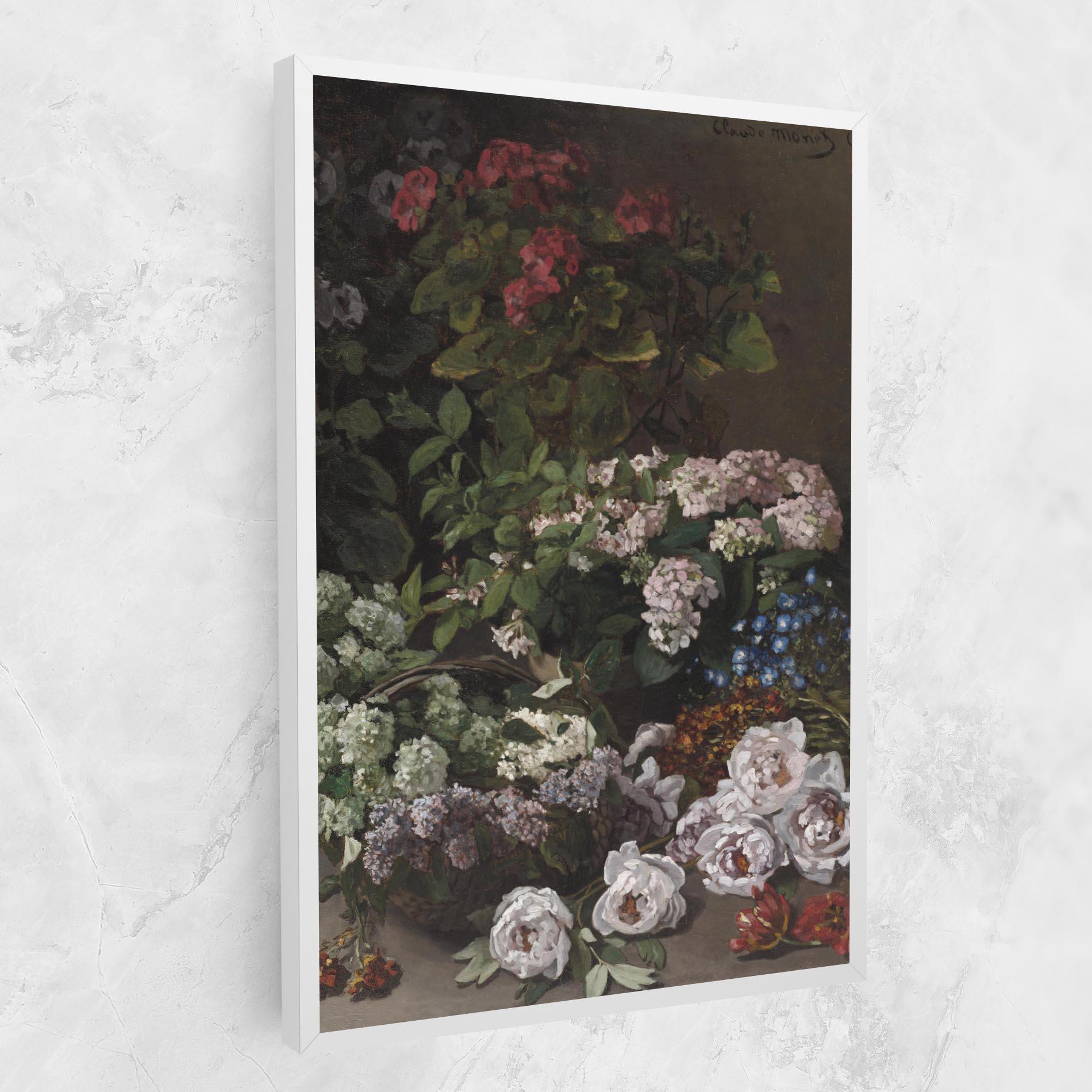 Tablou Canvas Spring Flowers Monet mockup 1