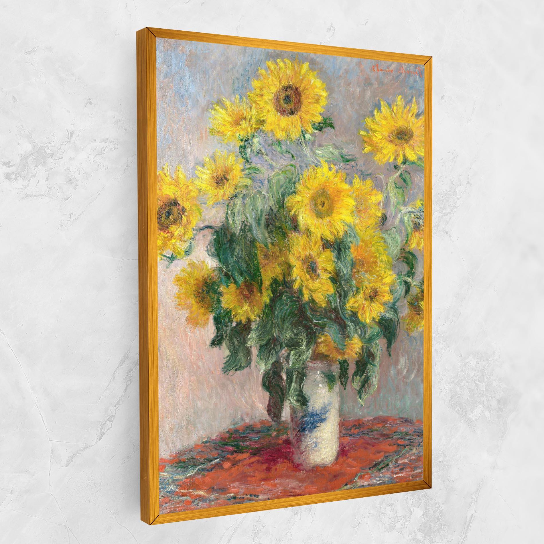 Tablou Canvas Bouquet Of Sunflowers 1881 mockup 1