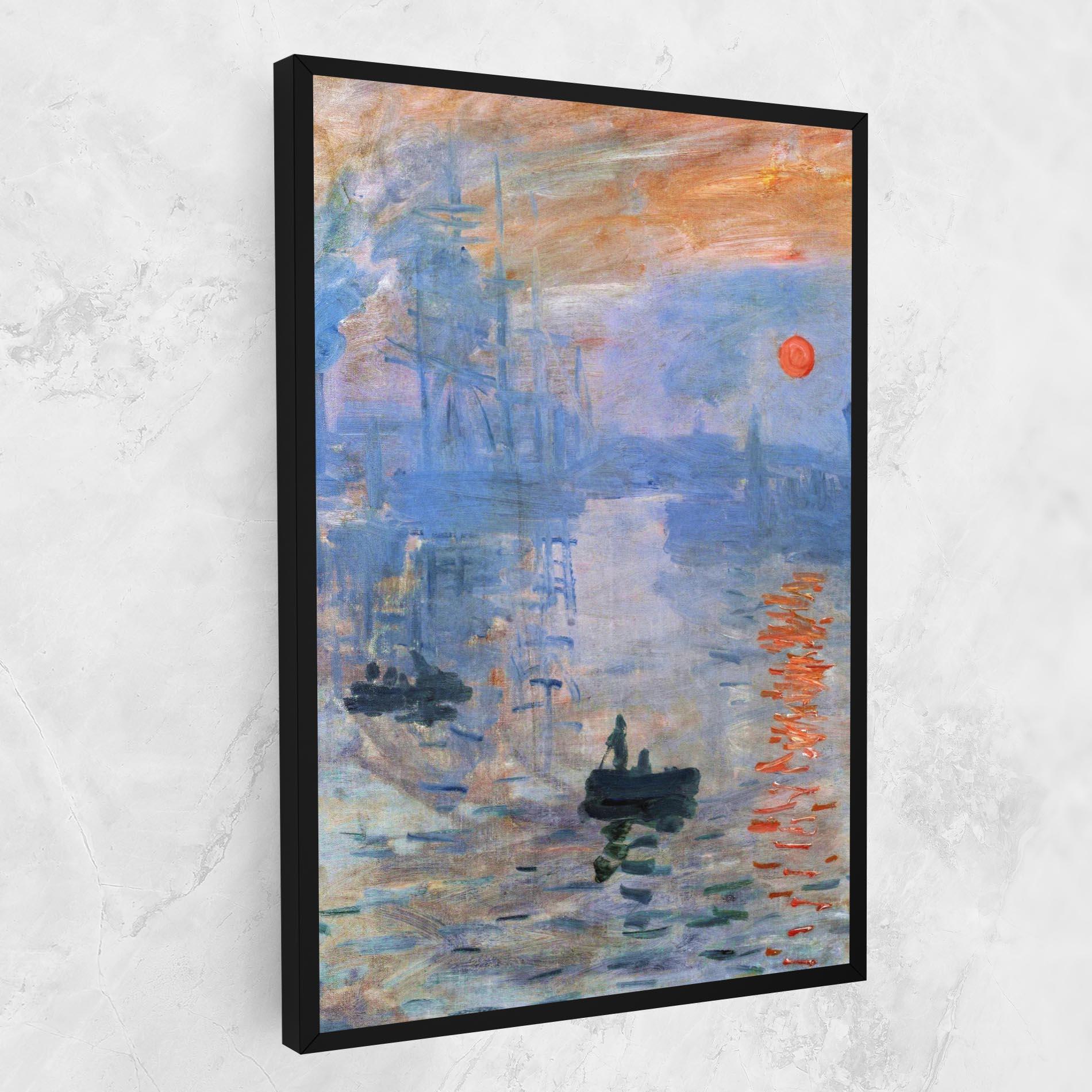 Tablou Canvas Sunrise Painting mockup 1